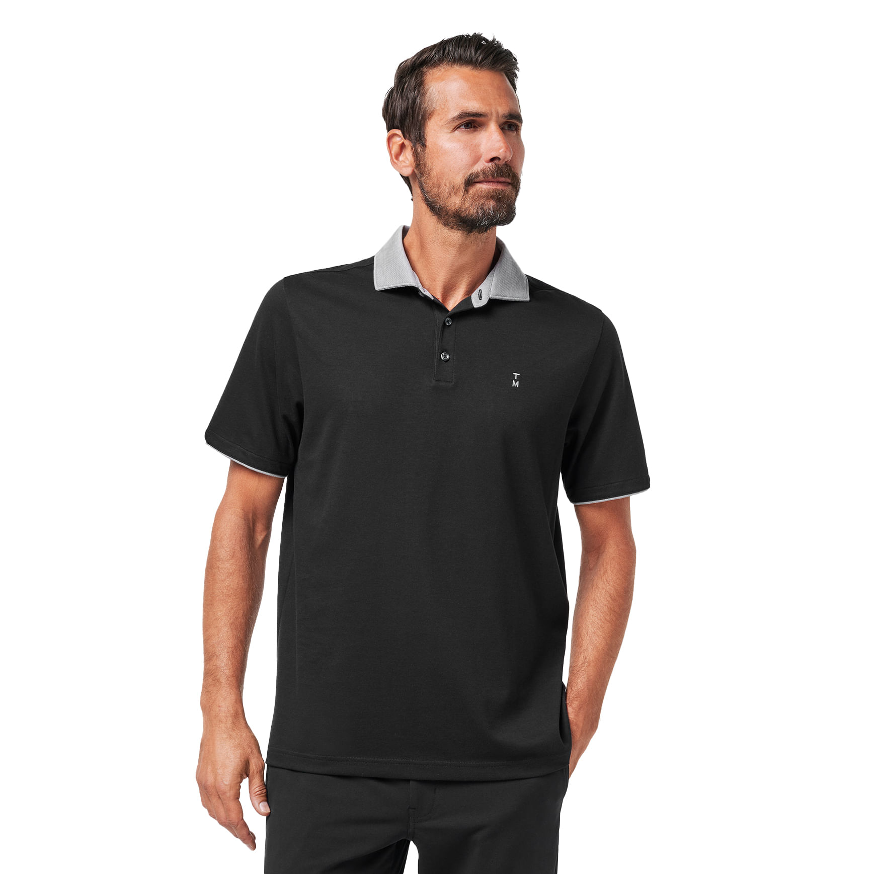TravisMathew-Reservation-Number-Polo---Men-s-Black