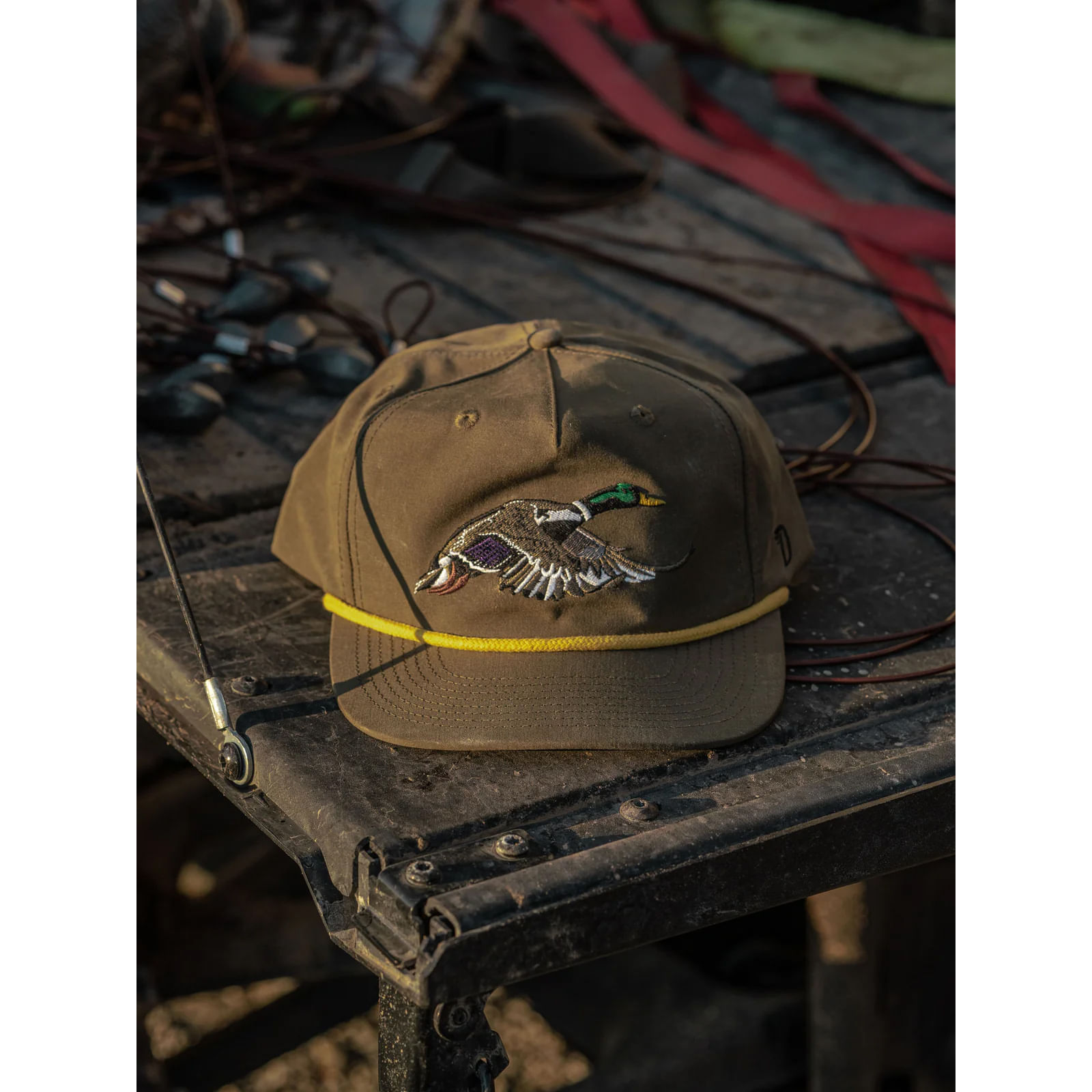 Duck-Camp-Mallard-Hat-Military-Green
