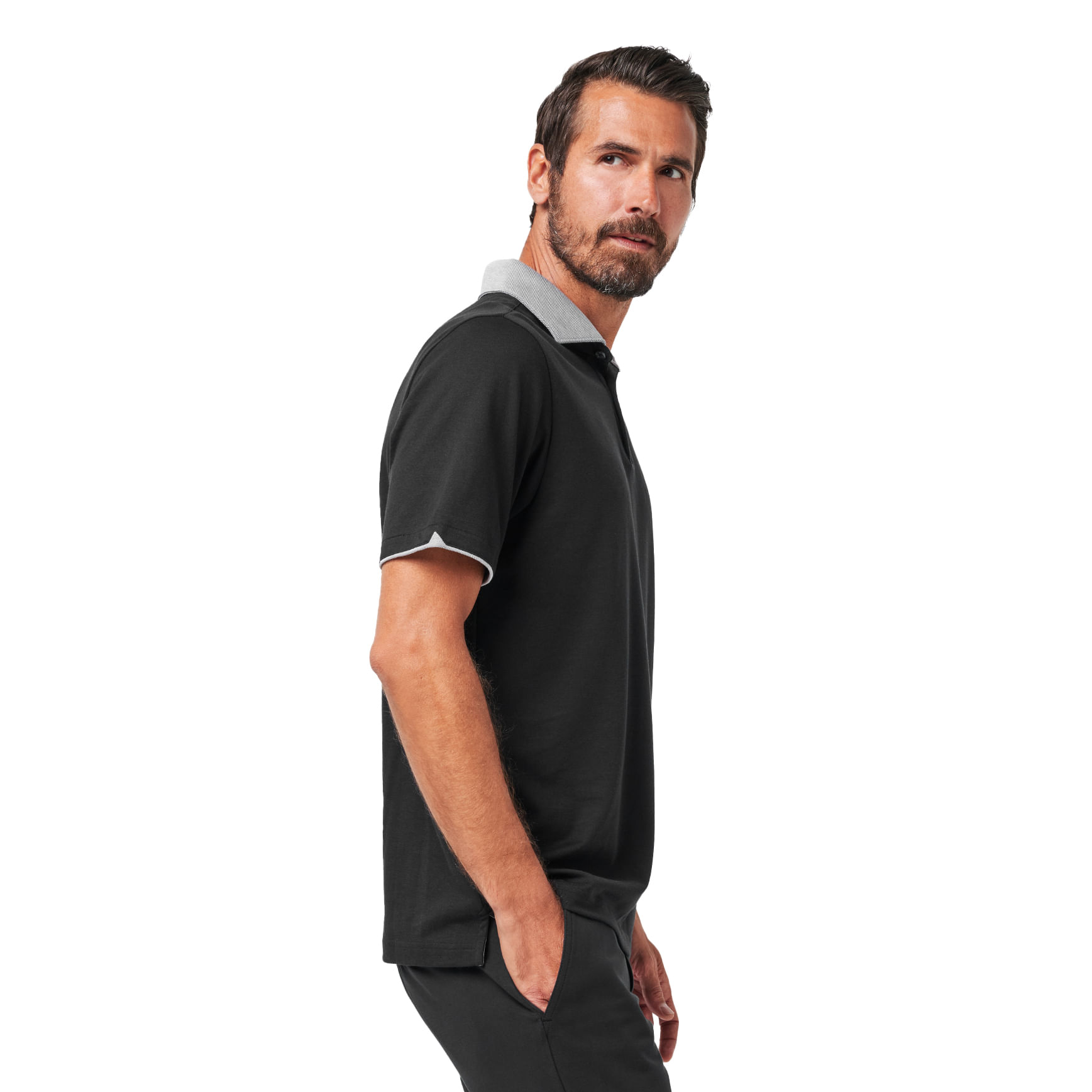 TravisMathew-Reservation-Number-Polo---Men-s-Black