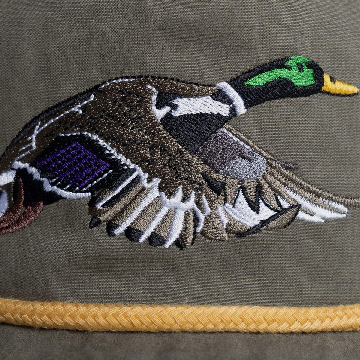 Duck-Camp-Mallard-Hat-Military-Green