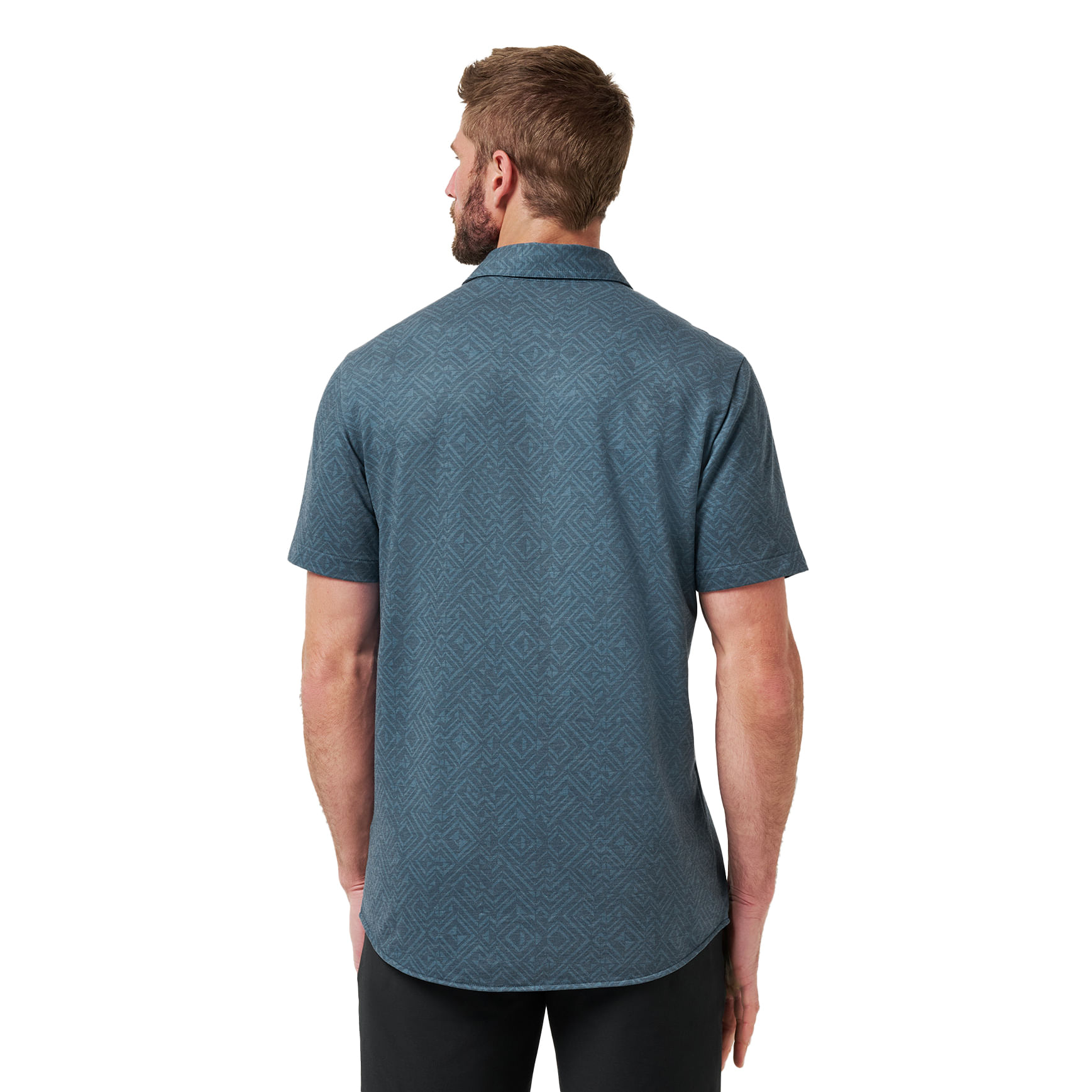 TravisMathew-Featherweight-Night-Short-Sleeve-Button-Up-Shirt---Men-s-Mood-Indigo---Vintage