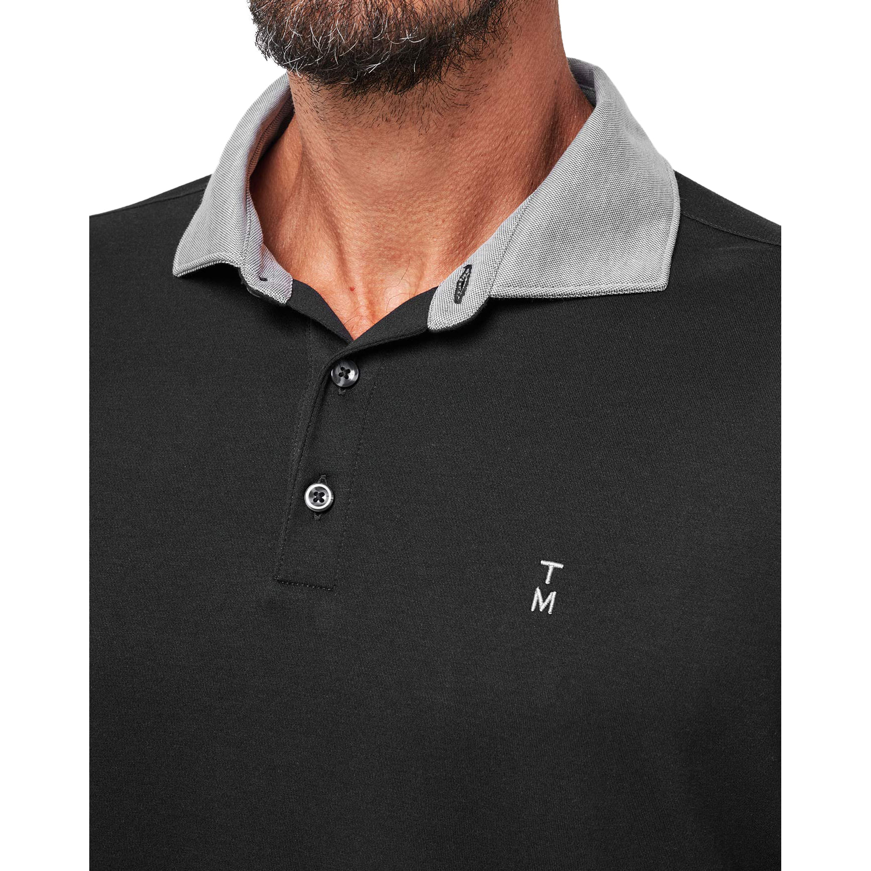 TravisMathew-Reservation-Number-Polo---Men-s-Black