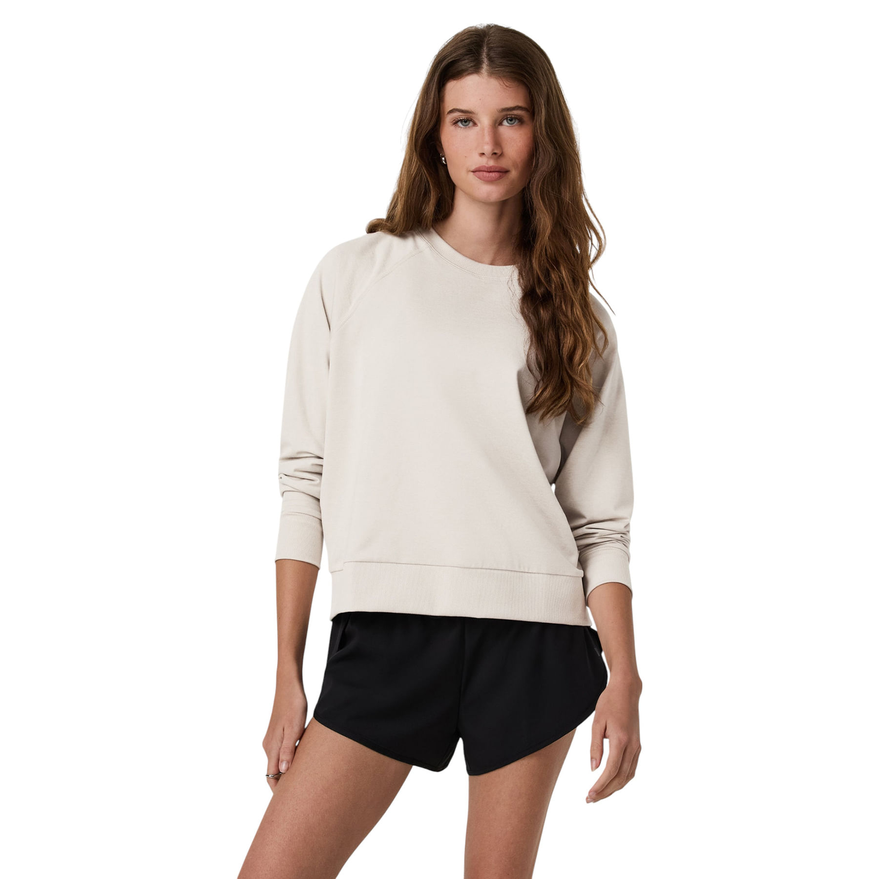 Vuori-Long-Sleeve-Halo-Crew---Women-s-Ecru-Heather