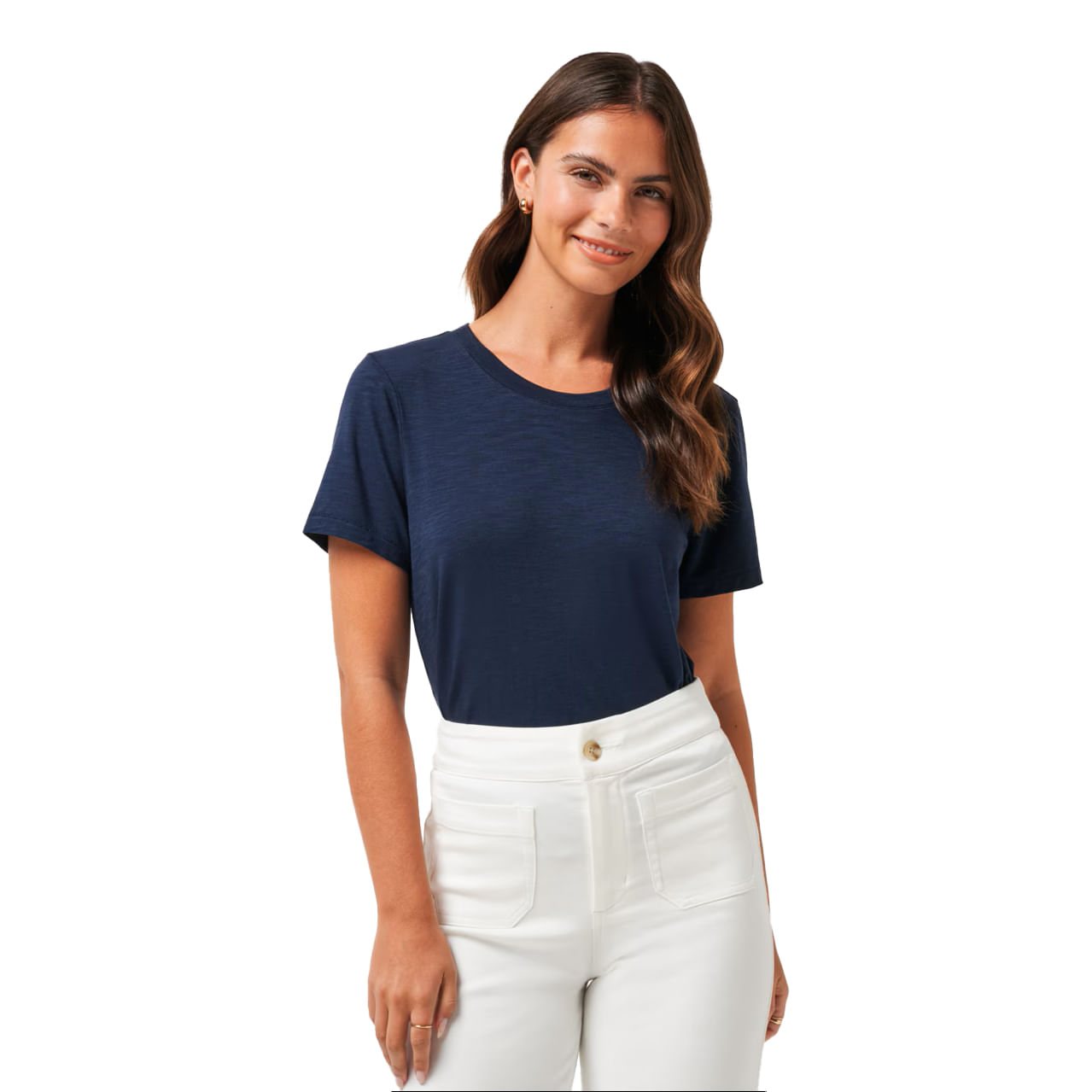 TravisMathew-Cloud-Jersey-T-Shirt---Women-s-Navy-Blazer
