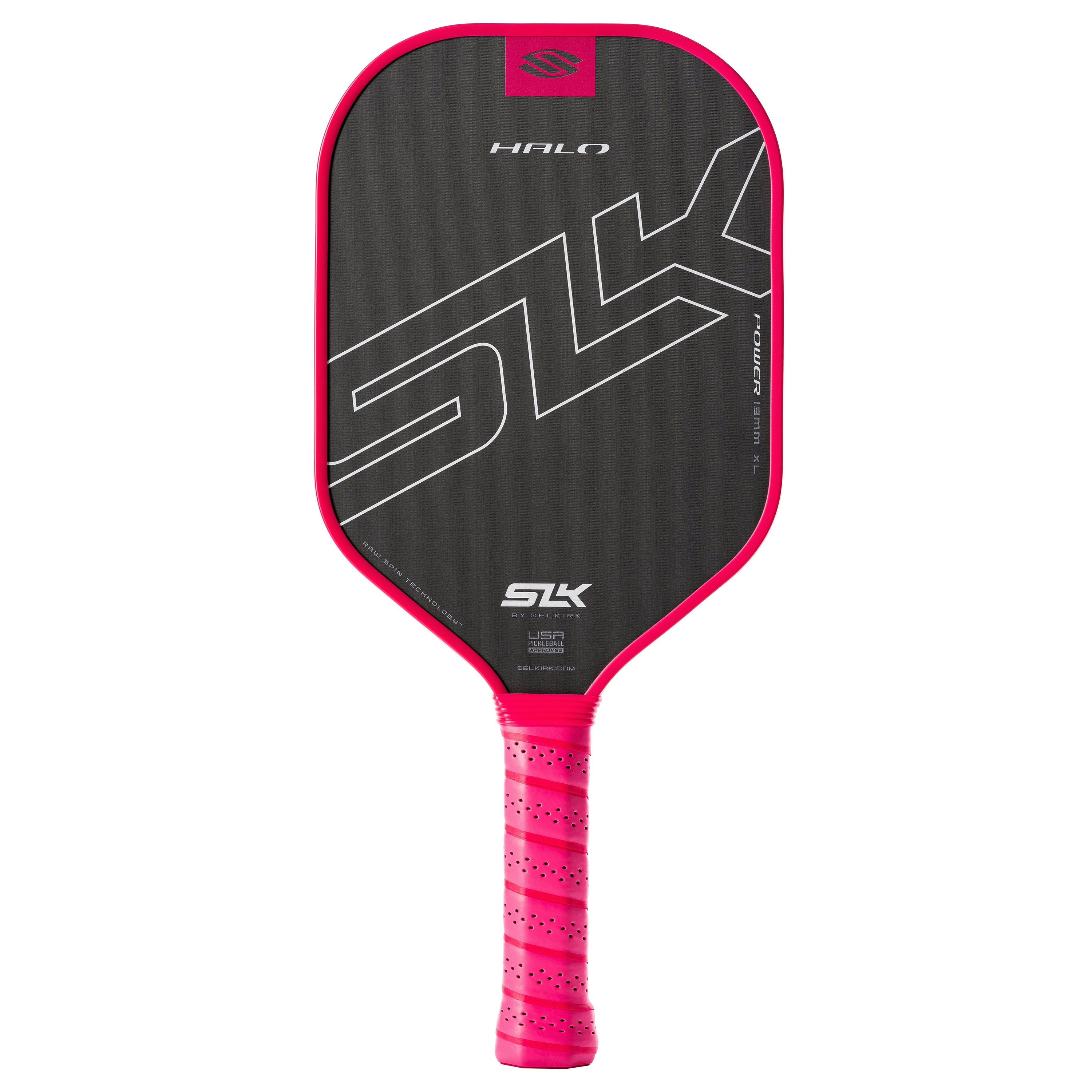 Selkirk-SLK-Halo-Power-XL-Pickleball-Paddle-Pink