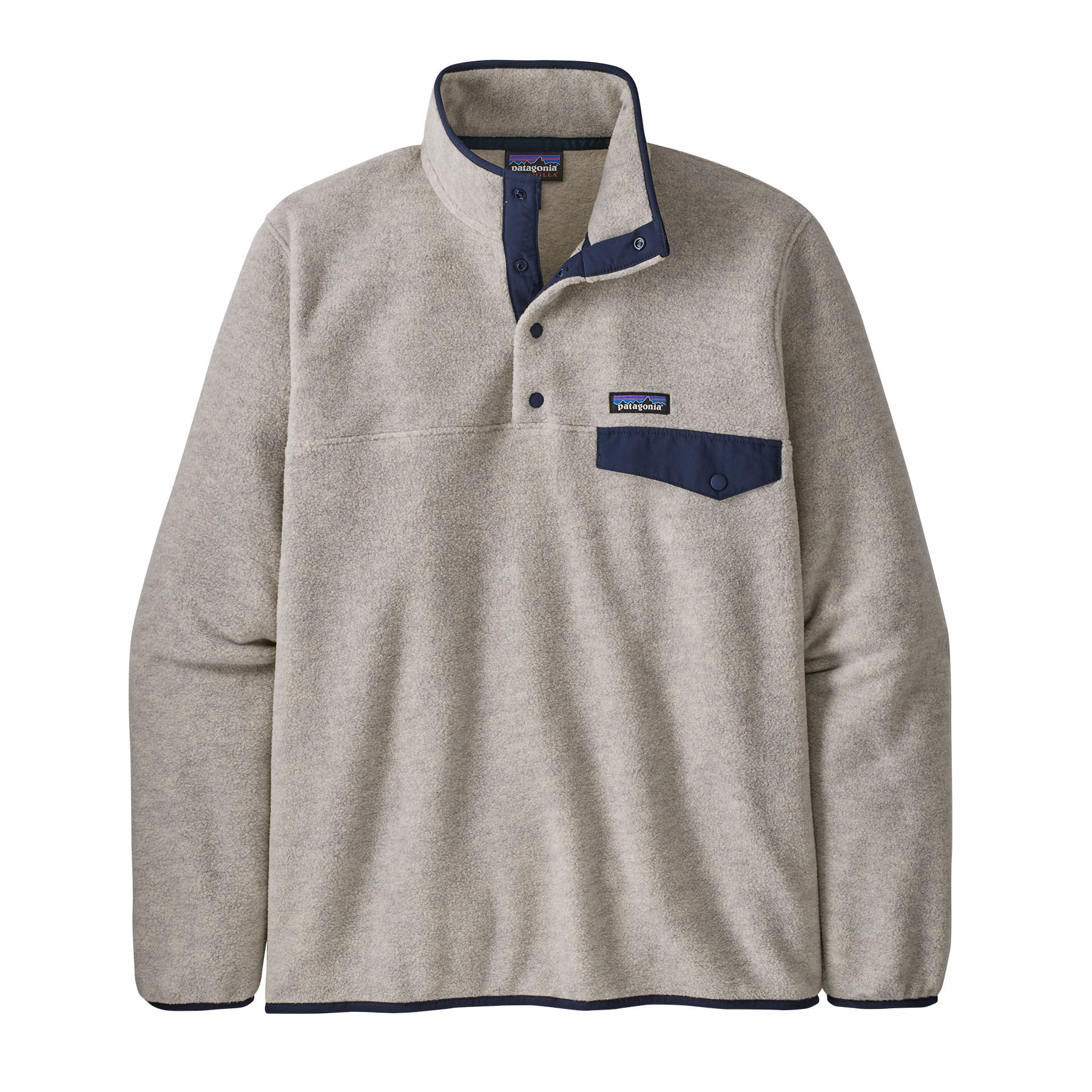 Patagonia-Lightweight-Synchilla-Snap-T-Fleece-Pullover---Men-s-Oatmeal-Heather