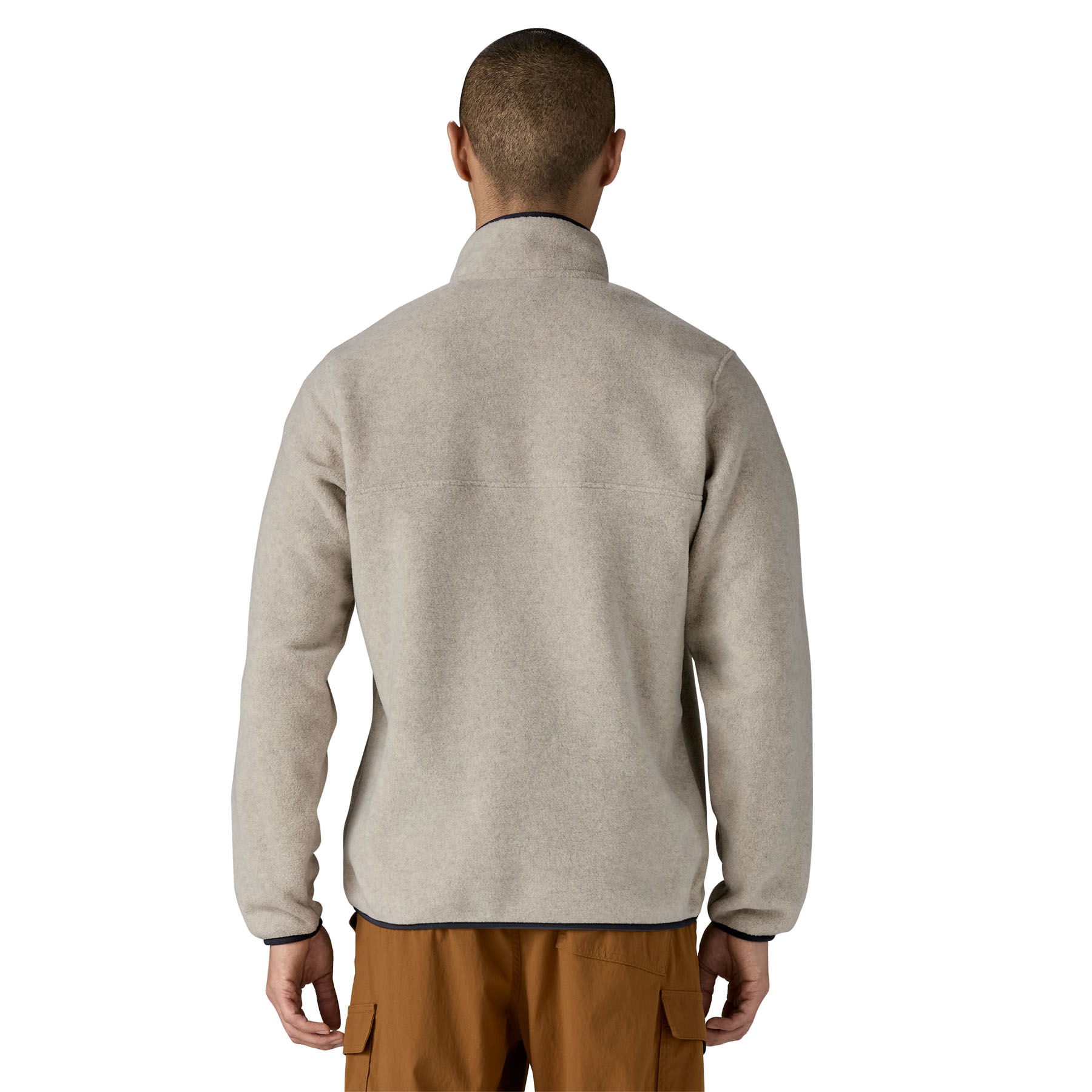 Patagonia-Lightweight-Synchilla-Snap-T-Fleece-Pullover---Men-s-Oatmeal-Heather---Smolder-Blue