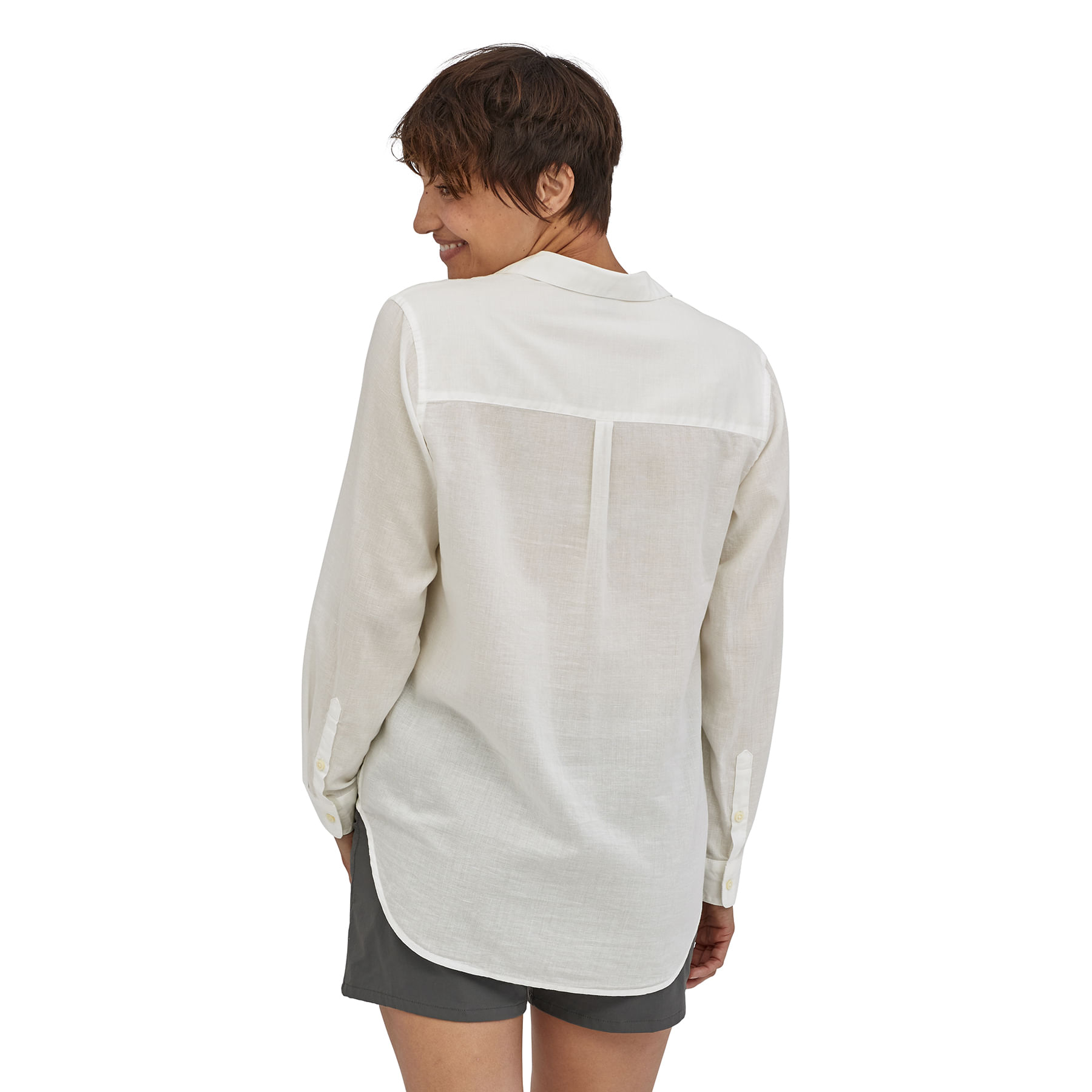 Patagonia Lightweight A/C Buttondown Shirt - Women's - White XS
