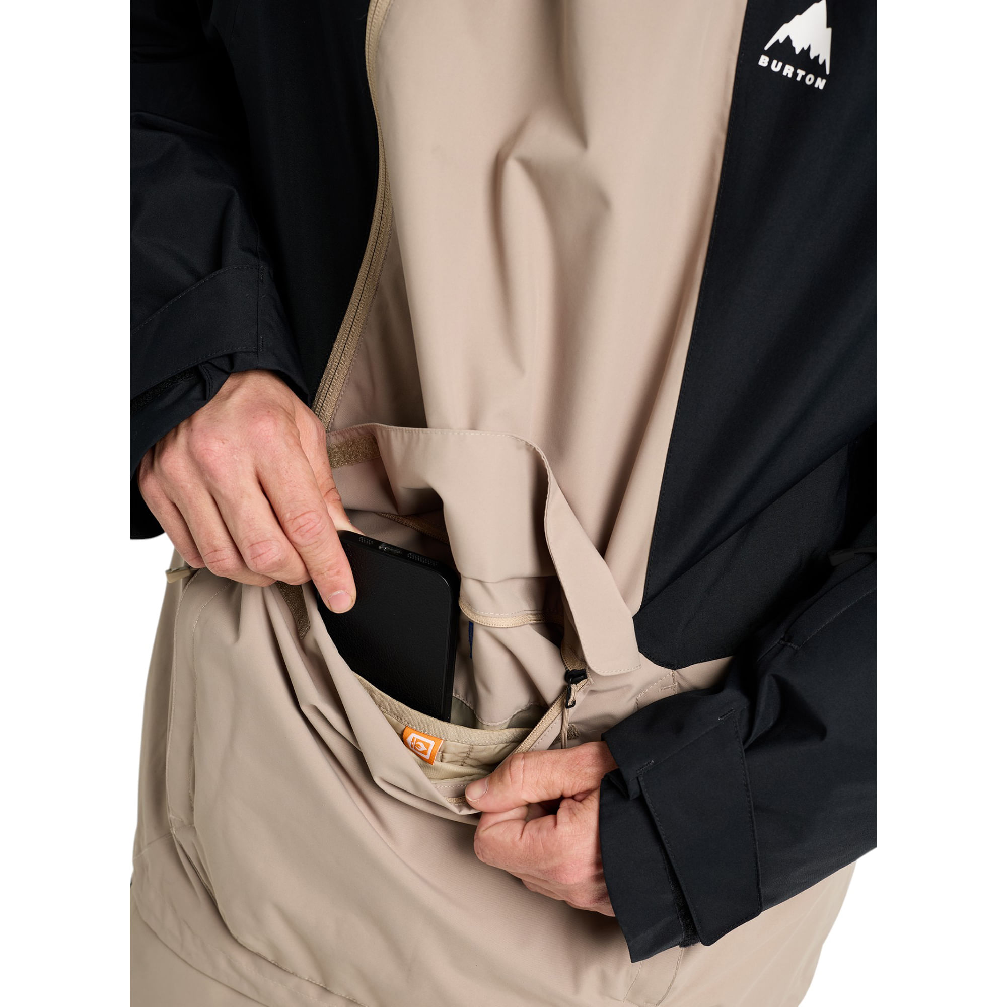 Burton-Reserve-2L-Relaxed-Anorak---Men-s-Summit-Taupe---True-Black