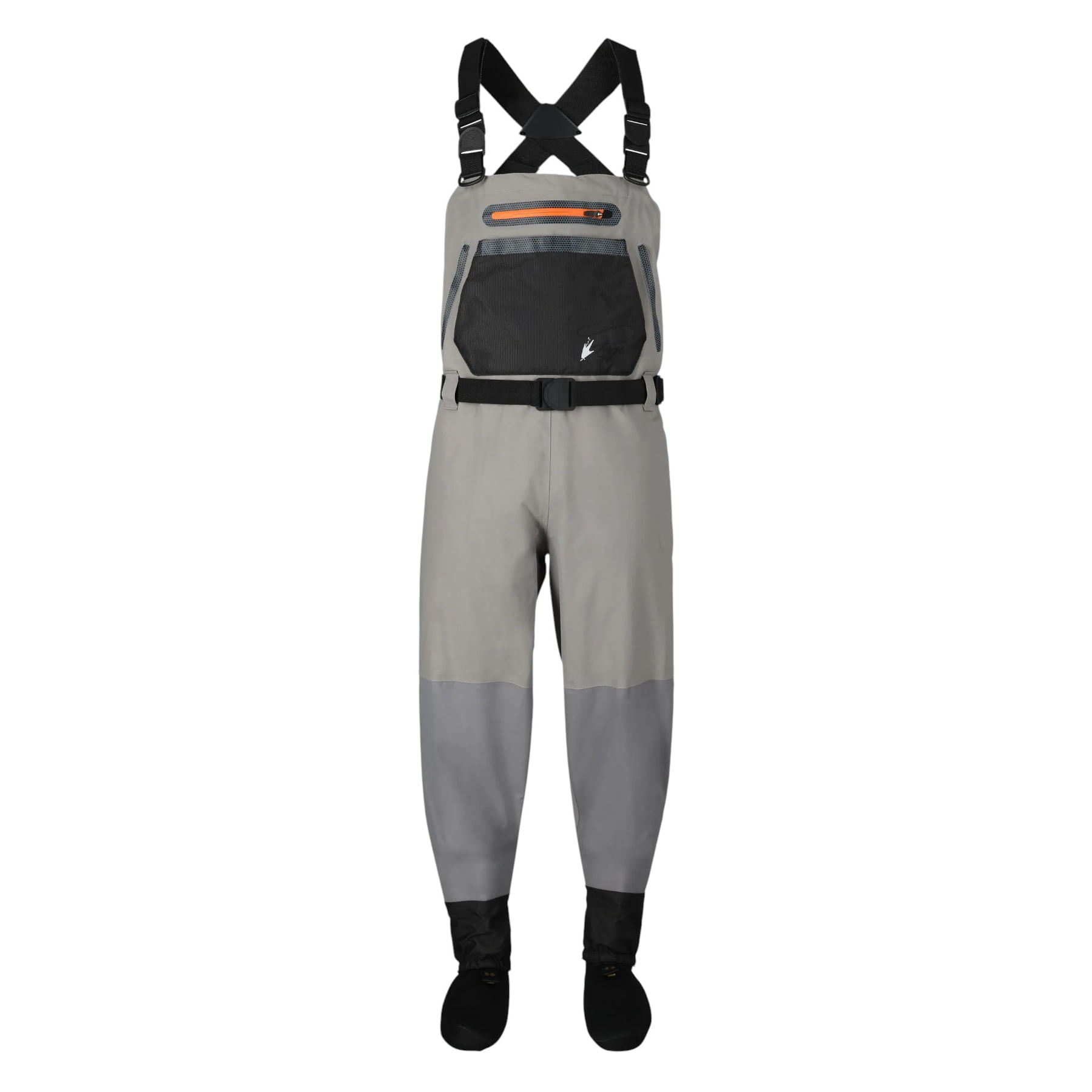 frogg-toggs-Sierran-Reinforced-Nylon-Breathable-Stockingfoot-Wader-Slate---Grey