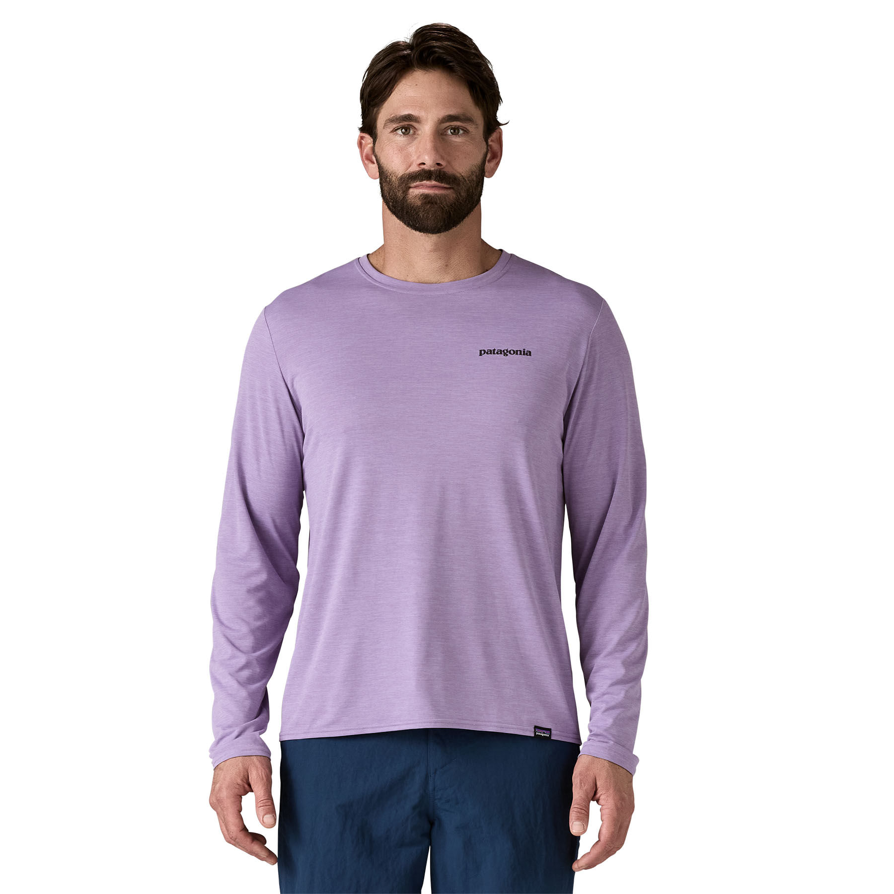 Tシャツ・カットソー Patagonia Men's Long Sleeve Capilene Cool Daily Graphic Shir Patagonia Men's Long-Sleeve Capilene® Cool Daily Graphic