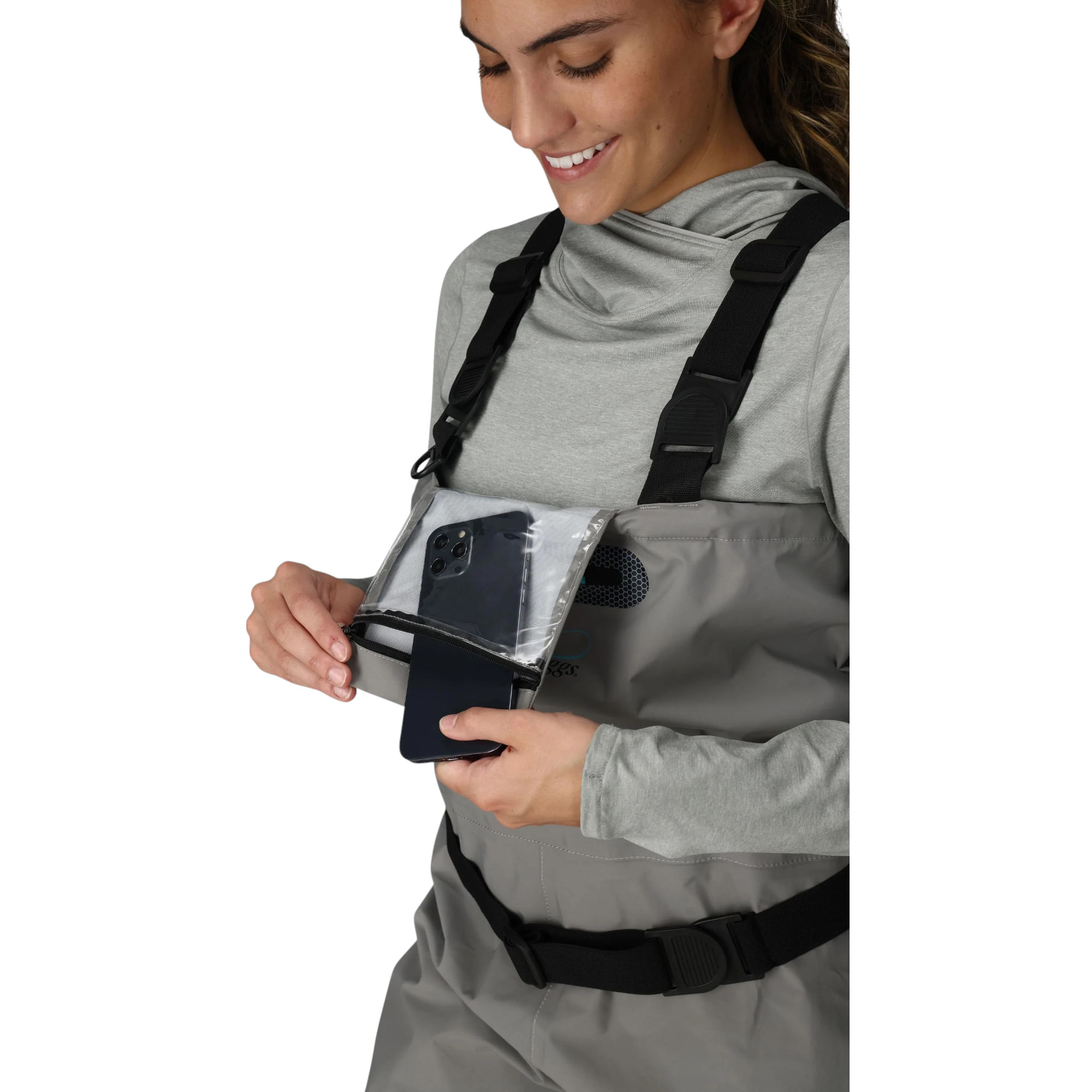 frogg-toggs-Canyon-Stockingfoot-Chest-Wader---Women-s-Gray