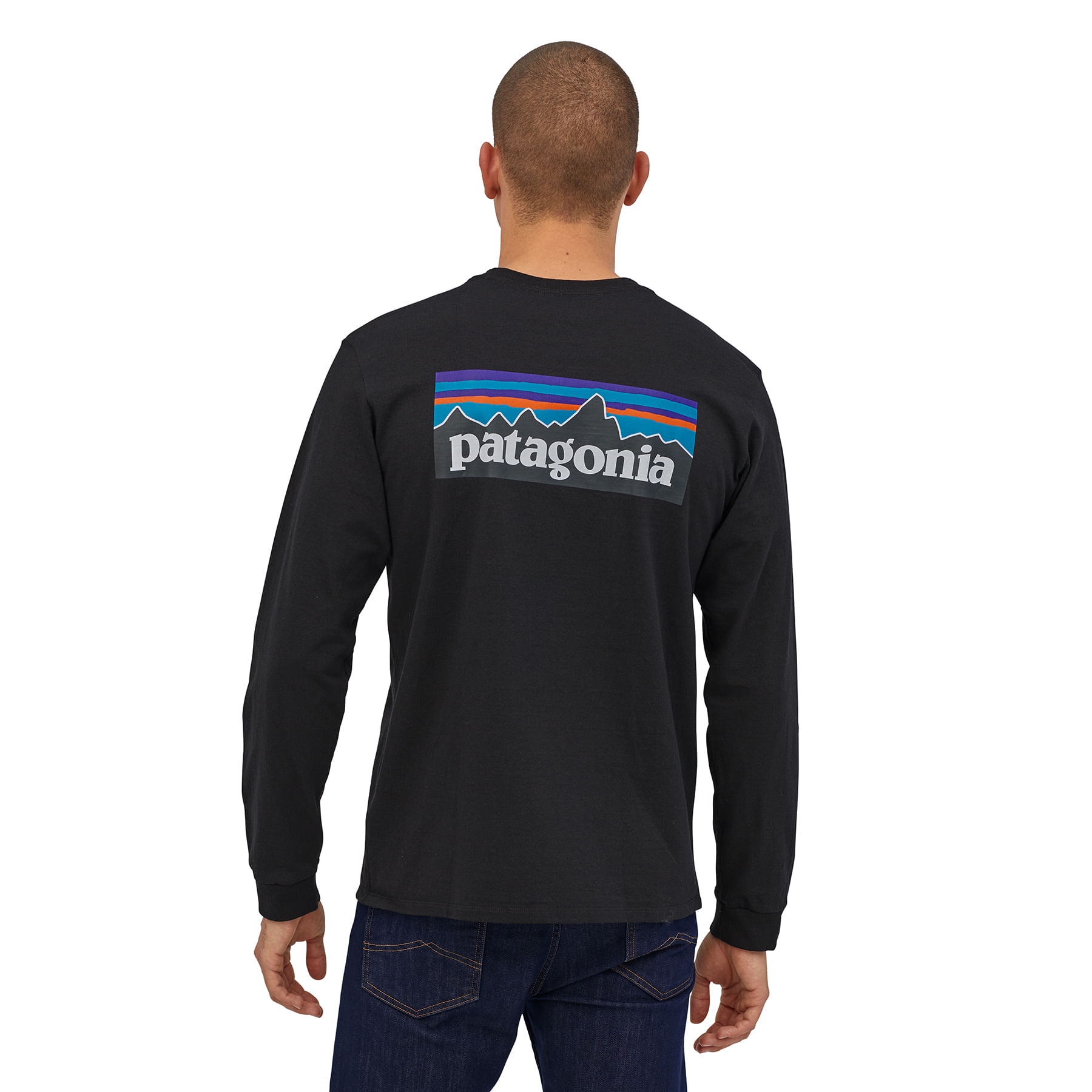 Patagonia パタゴニア M’s Long-Sleeved P-6 Logo Responsibili M's Long-Sleeved P-6 Logo Responsibili-Tee® – Patagonia Worn