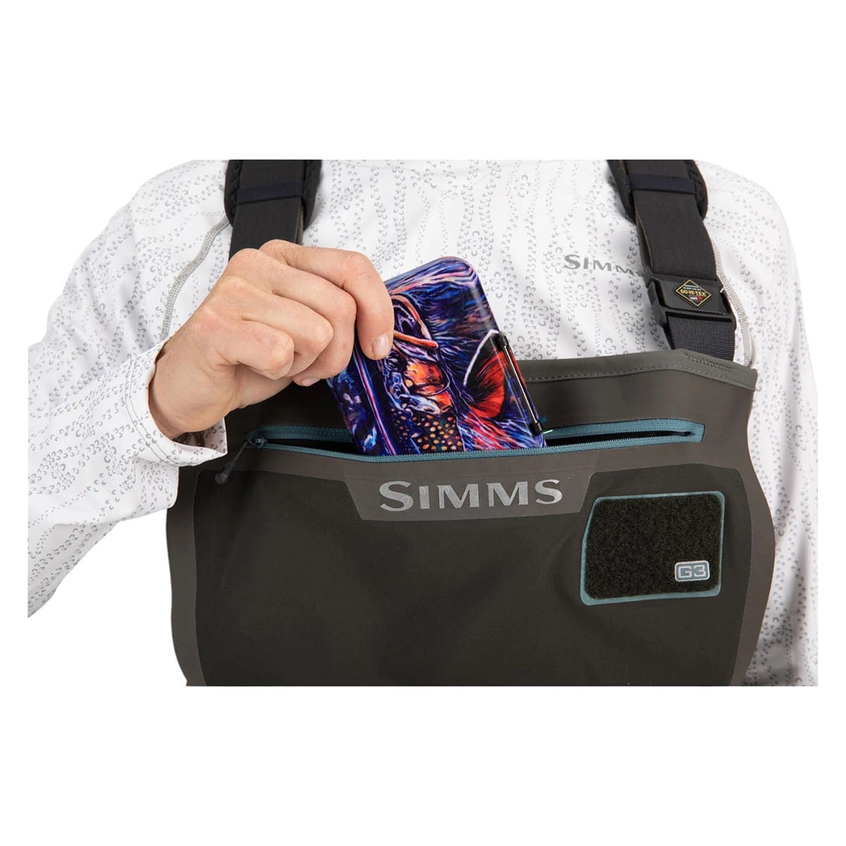 Simms-G3-Guide-Stockingfoot-Wader----Women-s-Gunmetal