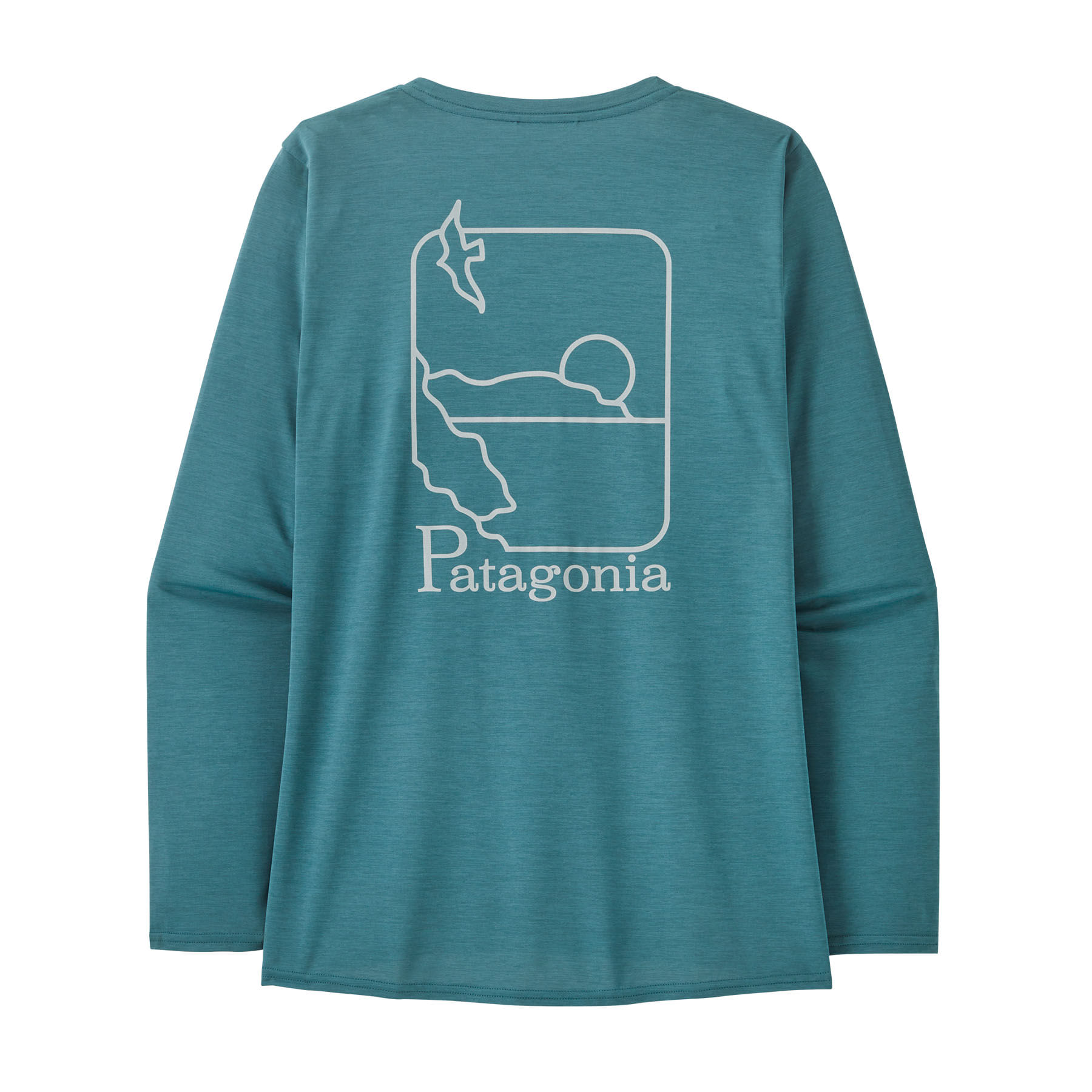 Tシャツ・カットソー Patagonia Men's Long Sleeved Capilene Cool Daily Graphic Shi Patagonia Men's Long-Sleeved Capilene Cool Daily Graphic