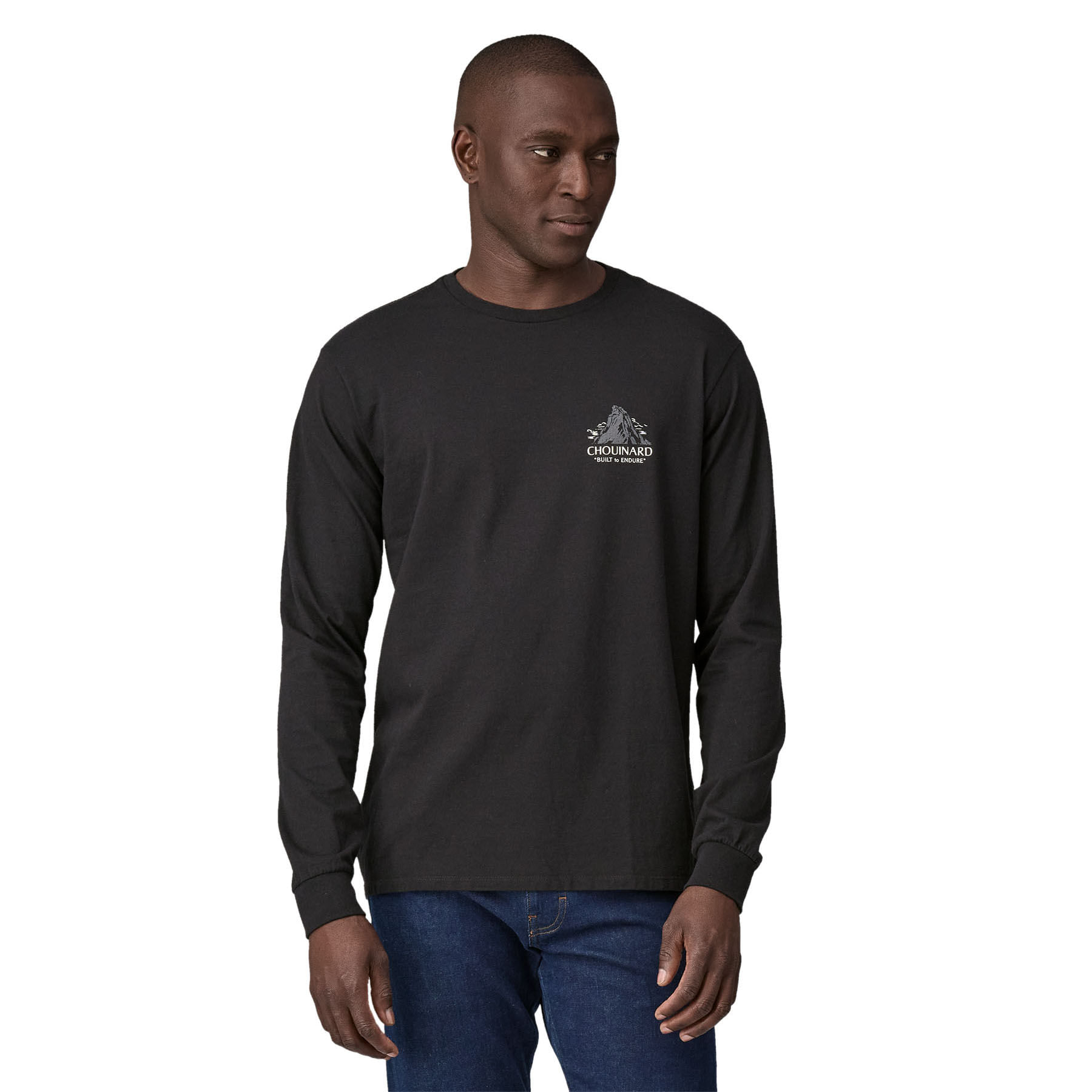 Patagonia Long Sleeved Chouinard Crest Responsibili-Tee