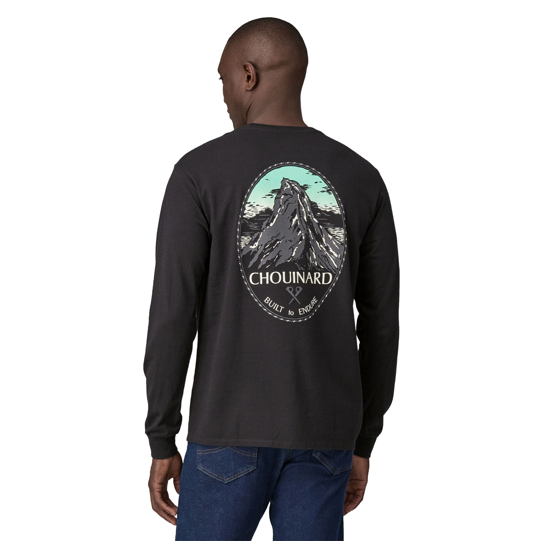 Patagonia Long Sleeved Chouinard Crest Responsibili-Tee