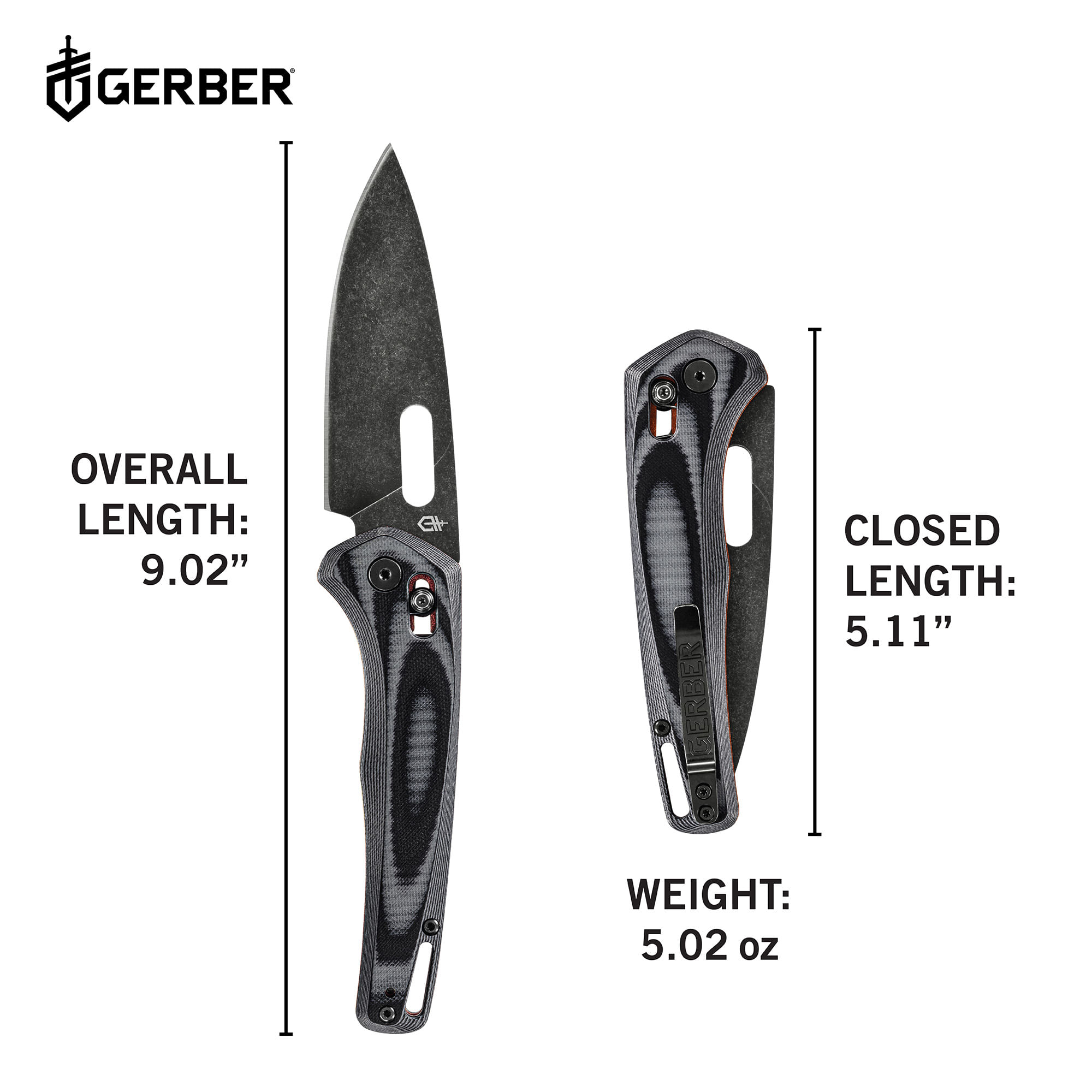 Gerber-Sumo-Knife-Black---Gray