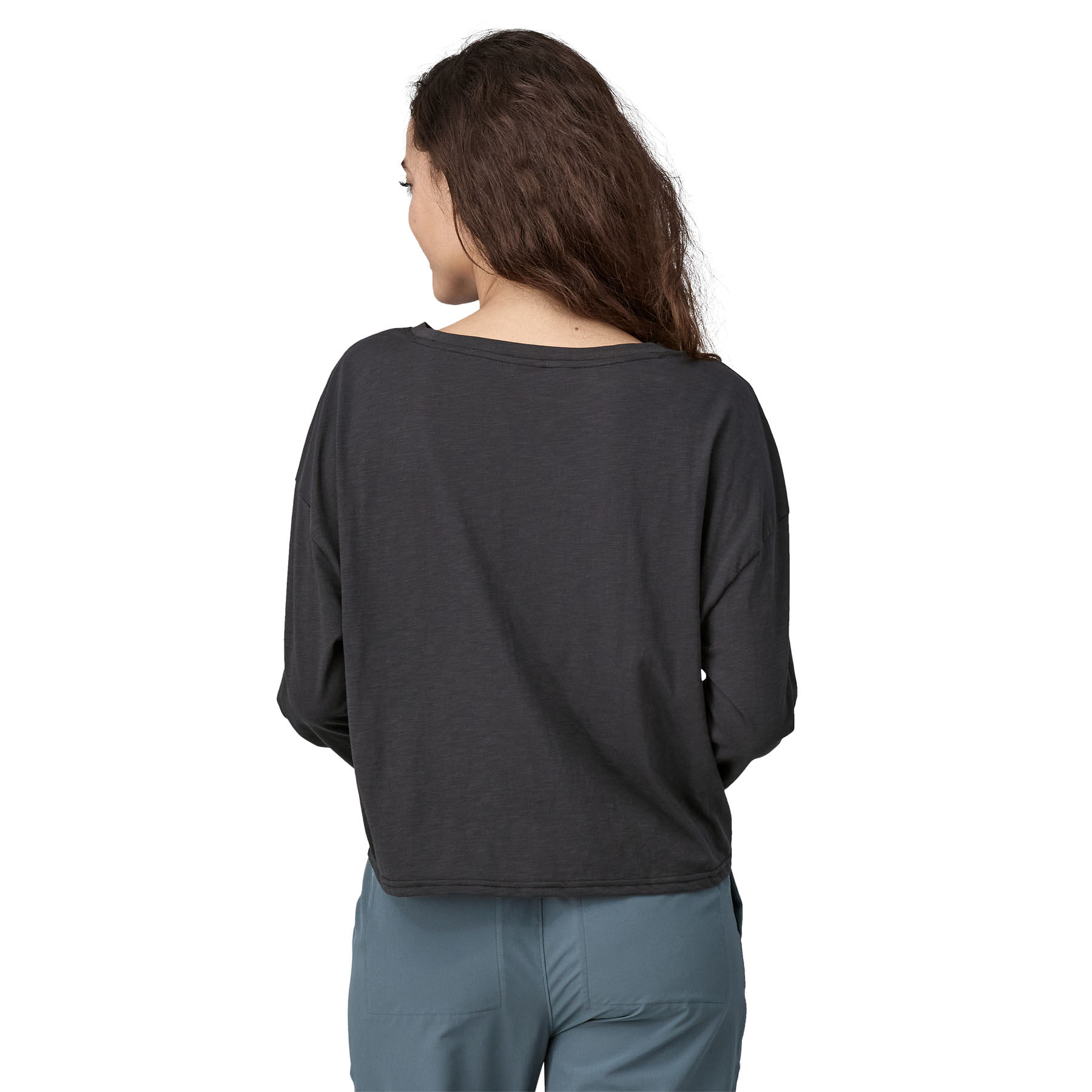 Patagonia Long-Sleeved Mainstay Top - Women's - Ink Black XS