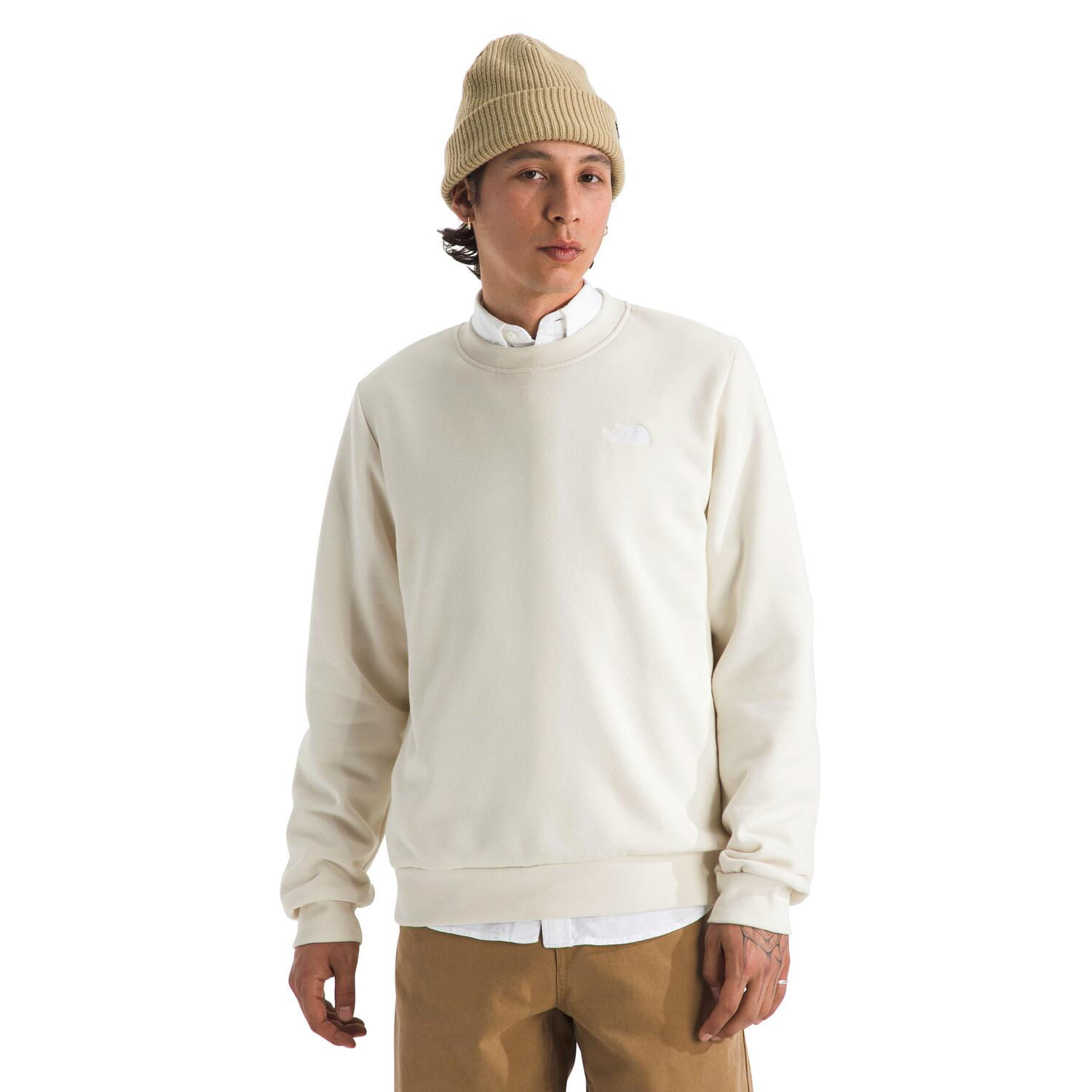 The-North-Face-Evolution-Simple-Dome-Crew---Men-s-White-Dune