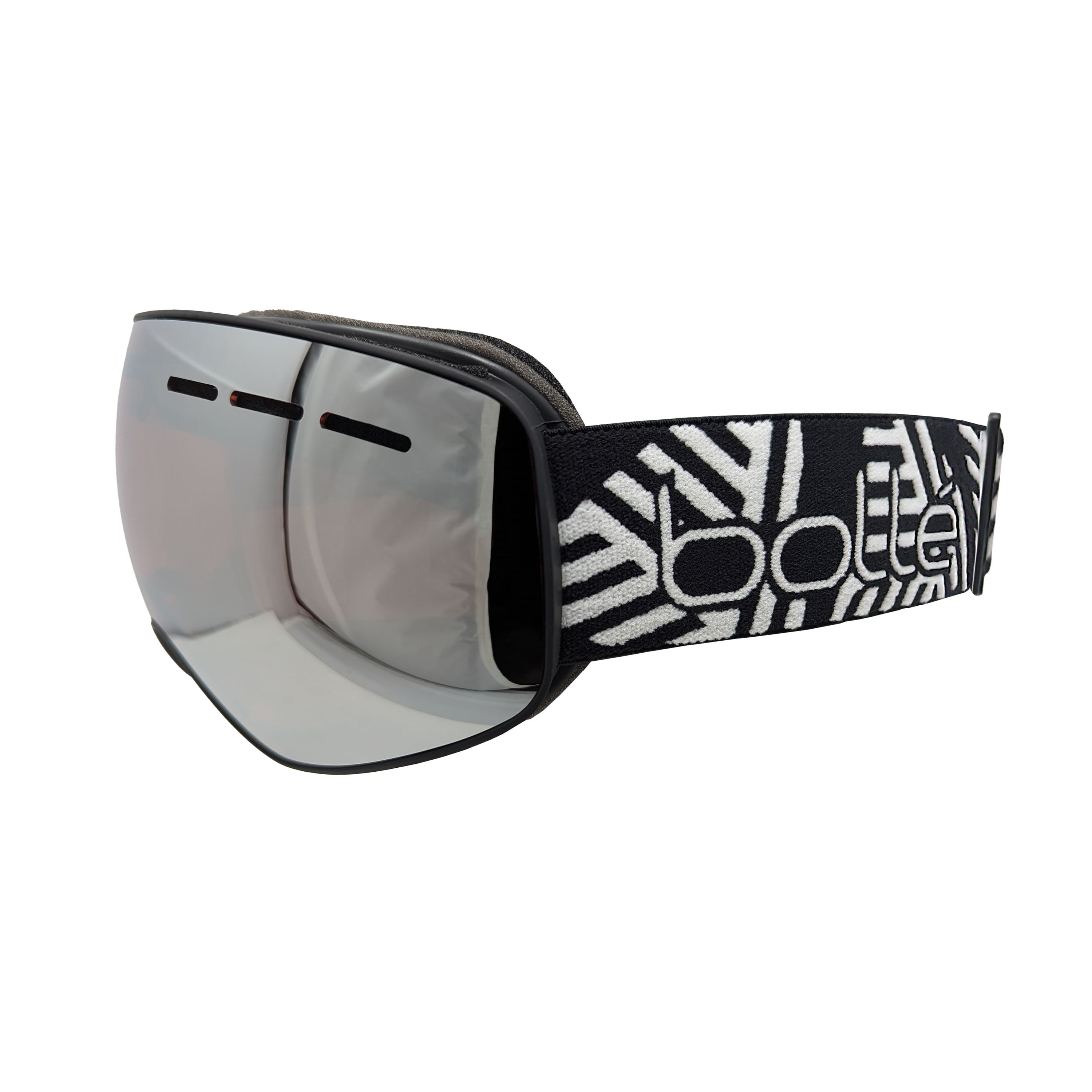 Bolle-Small-Fit-Spherical-Goggle-Black---Vermillon