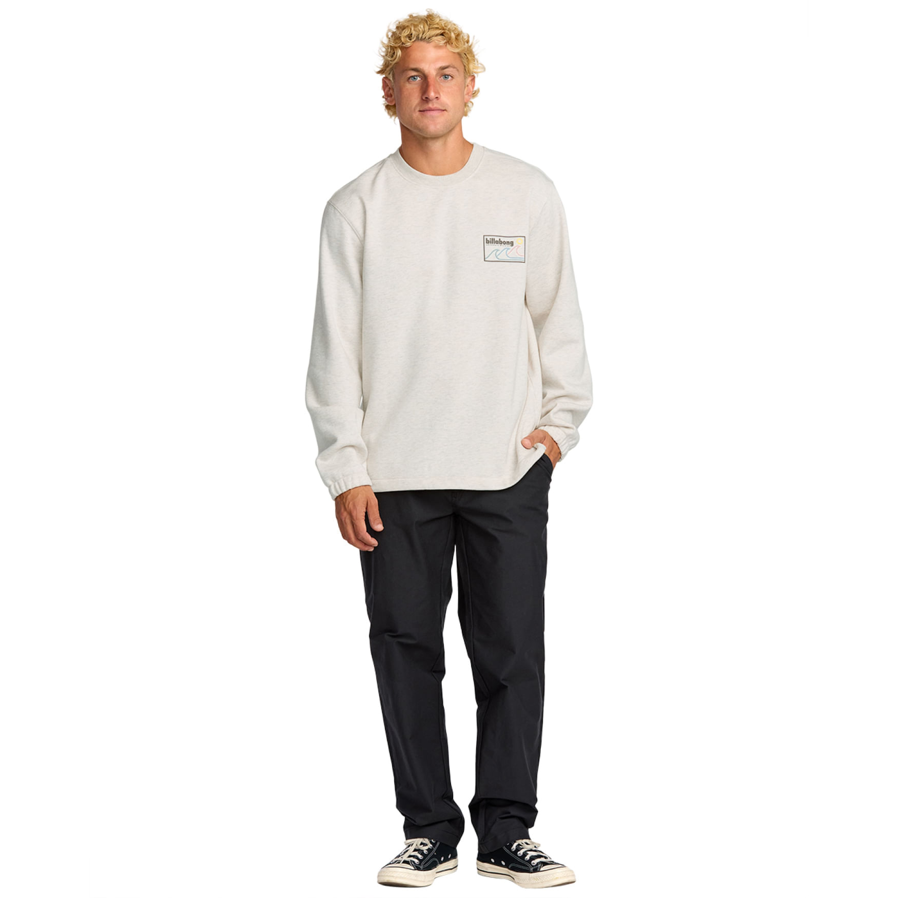 Billabong-Compass-Crew-Sweatshirt---Boys--Oatmeal-Heather