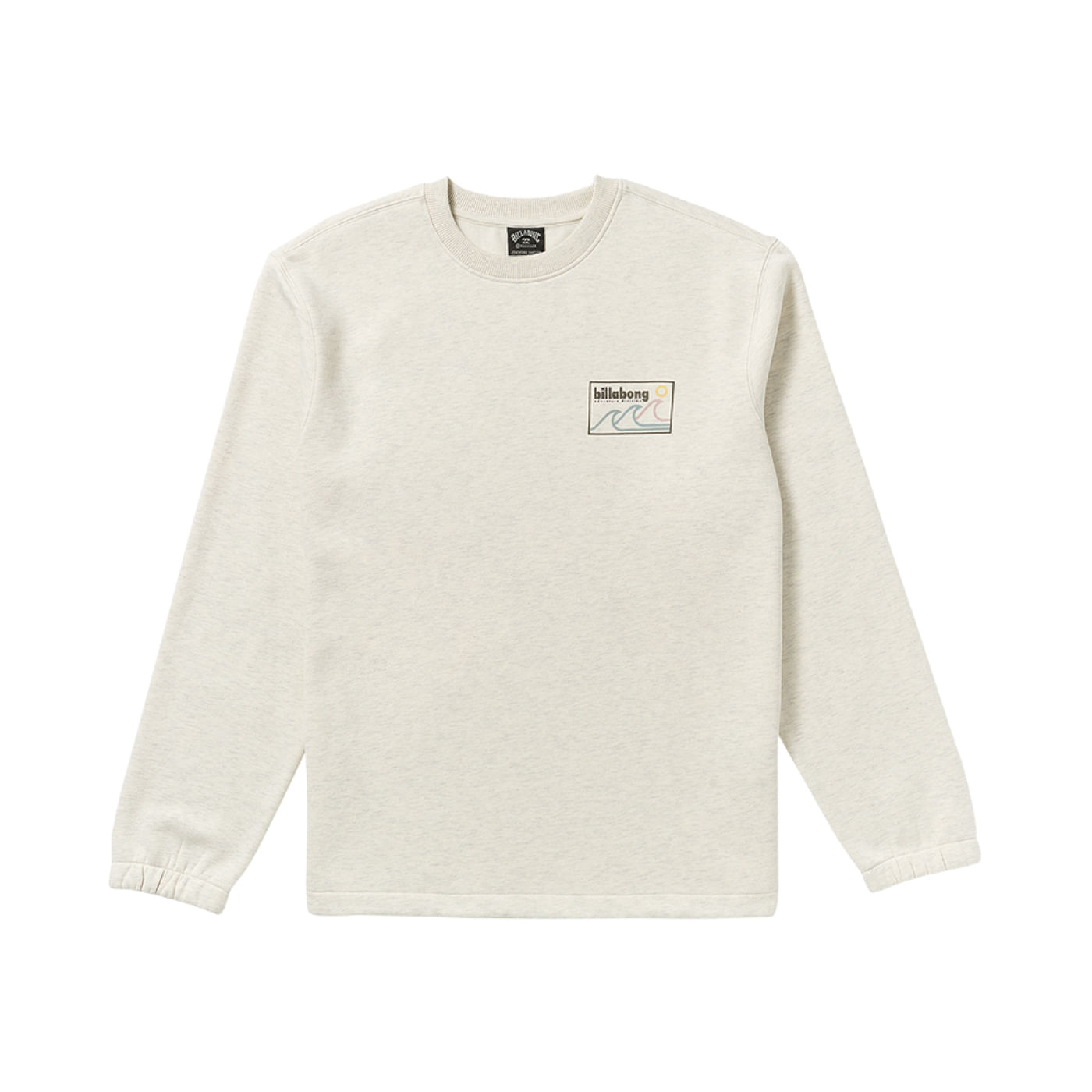 Billabong-Compass-Crew-Sweatshirt---Boys--Oatmeal-Heather