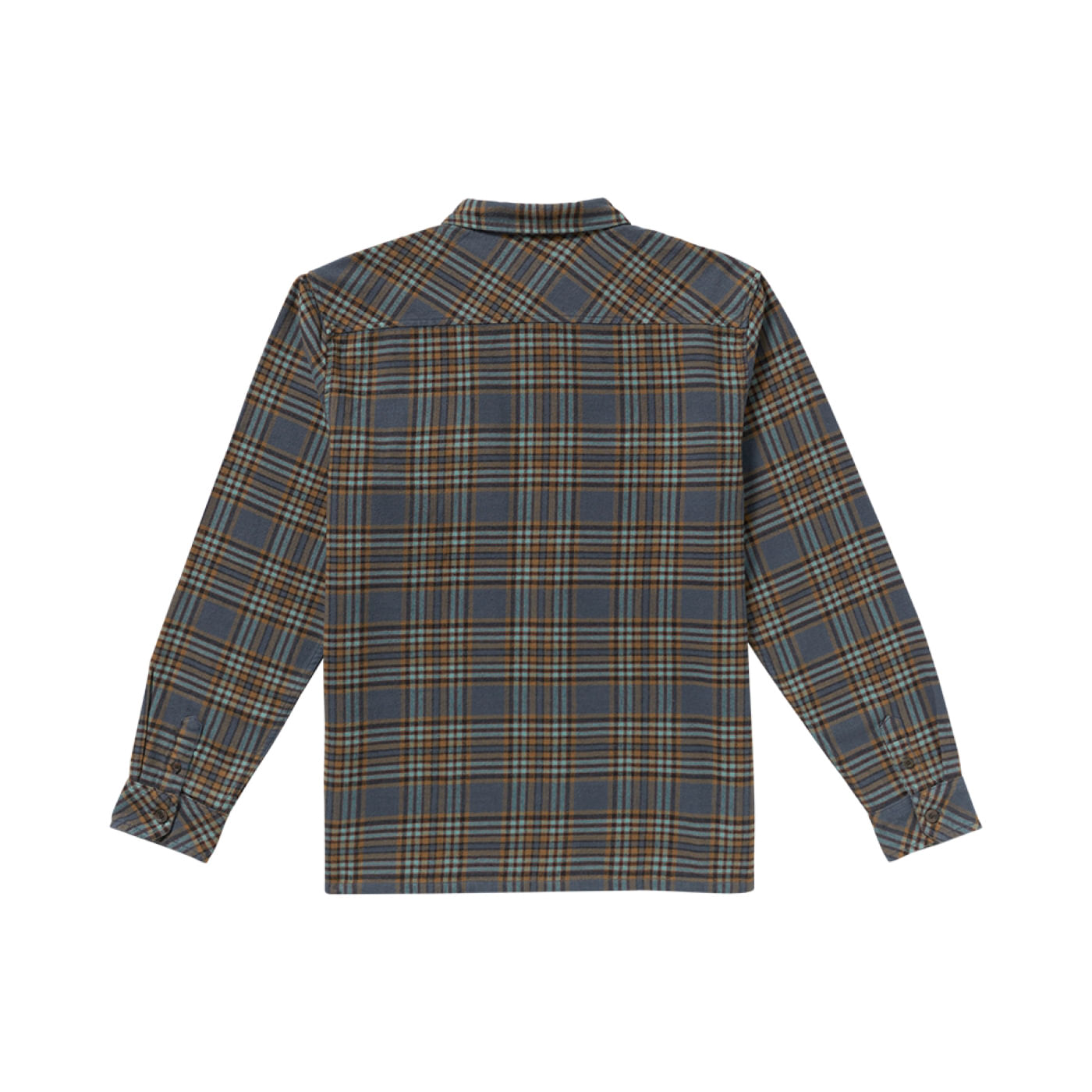 Billabong-Offshore-Jacquard-Flannel-Long-Sleeve-Shirt---Men-s-Midnight