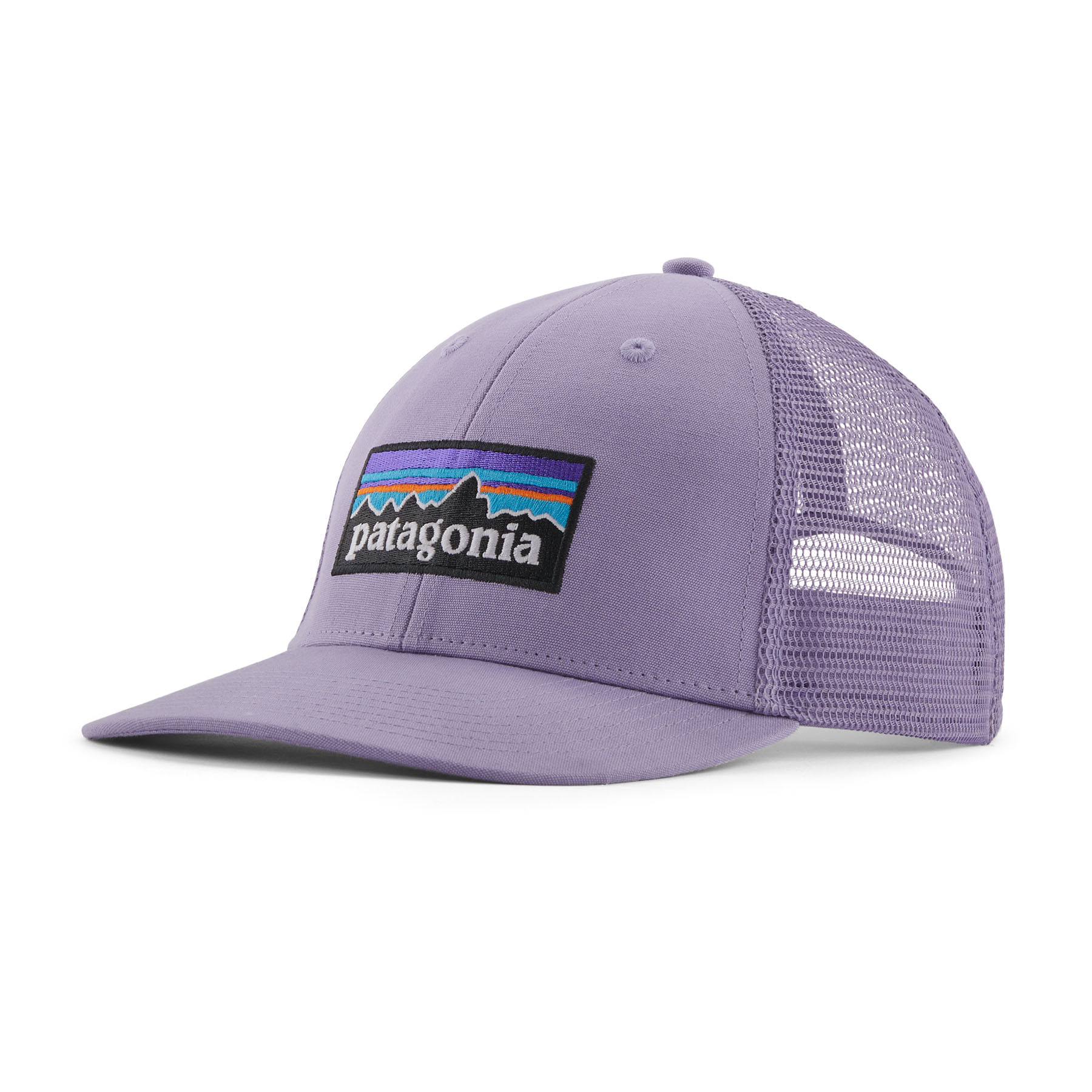 Patagonia-P-6-Logo-Lopro-Trucker-Hat-Concrete-Purple
