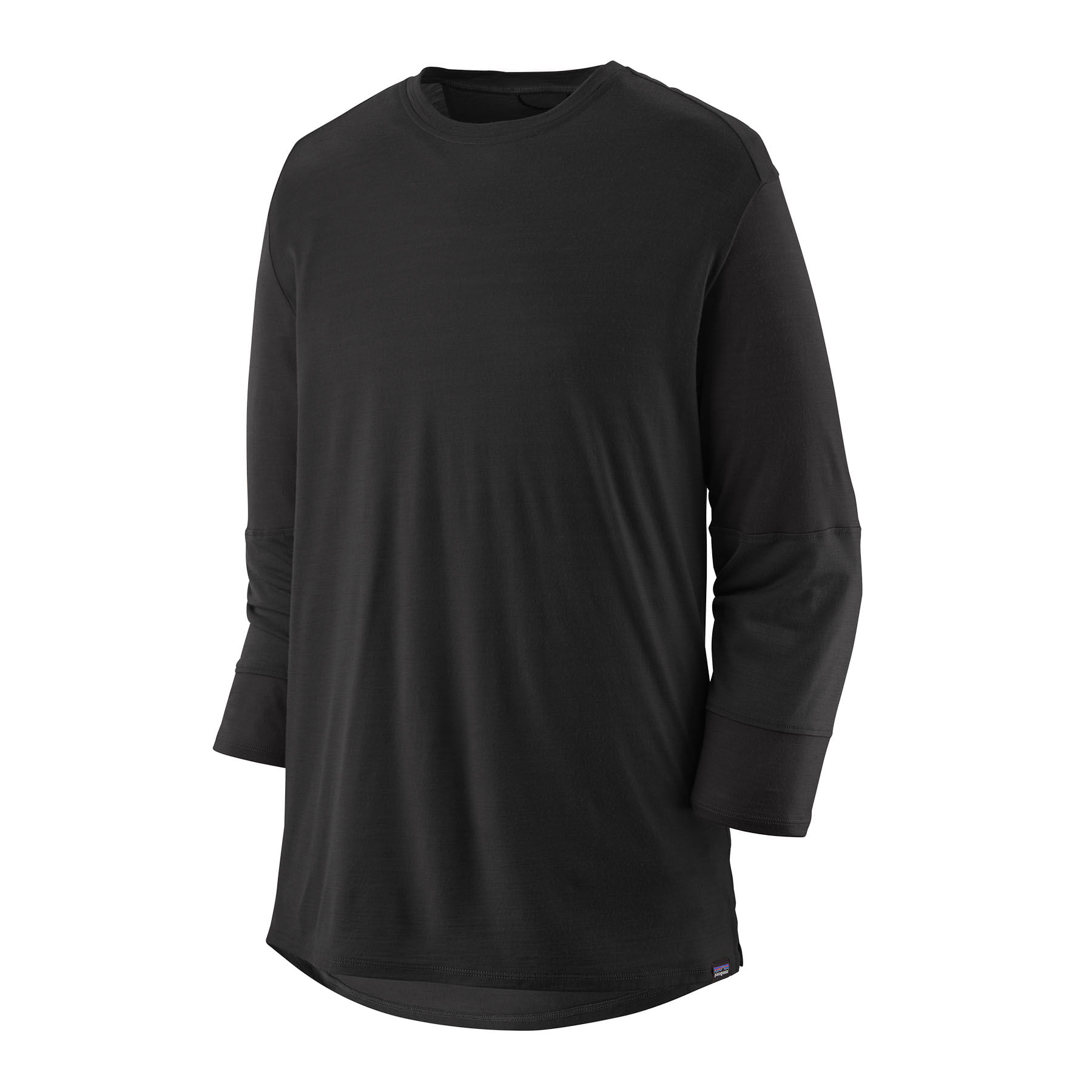 Patagonia-Merino-3-4-sleeved-Bike-Jersey---Men-s-Black
