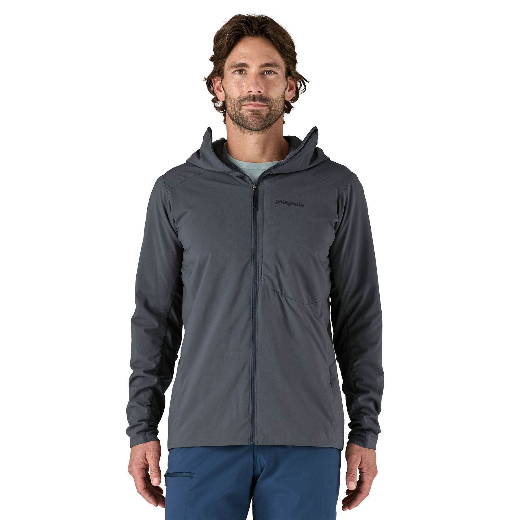 Patagonia Nano-Air Ultralight Full-Zip Hoodie - Men's - Smolder Blue XS – image 3 of 12
