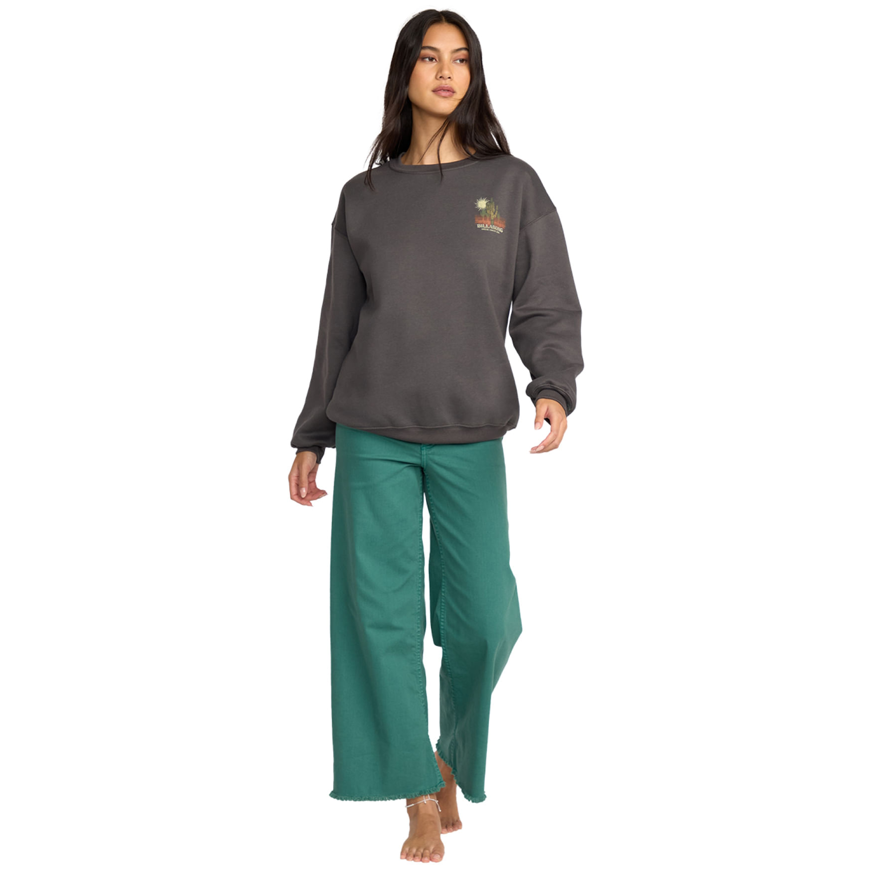 Roxy East Side Long-sleeve Crew Neck Sweatshirt - Als.com