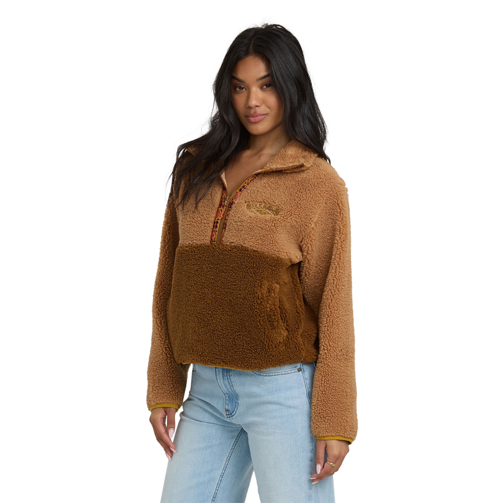 Billabong Horizon Mock Neck Half-Zip Fleece Jacket - Women's - Als.com