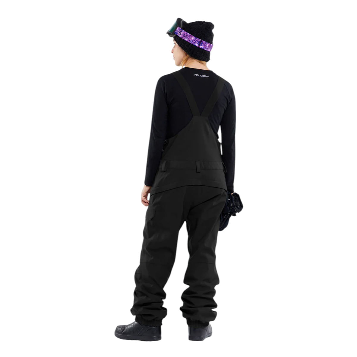 Volcom-Creston-3D-Stretch-Overall-Bib---Women-s-Black