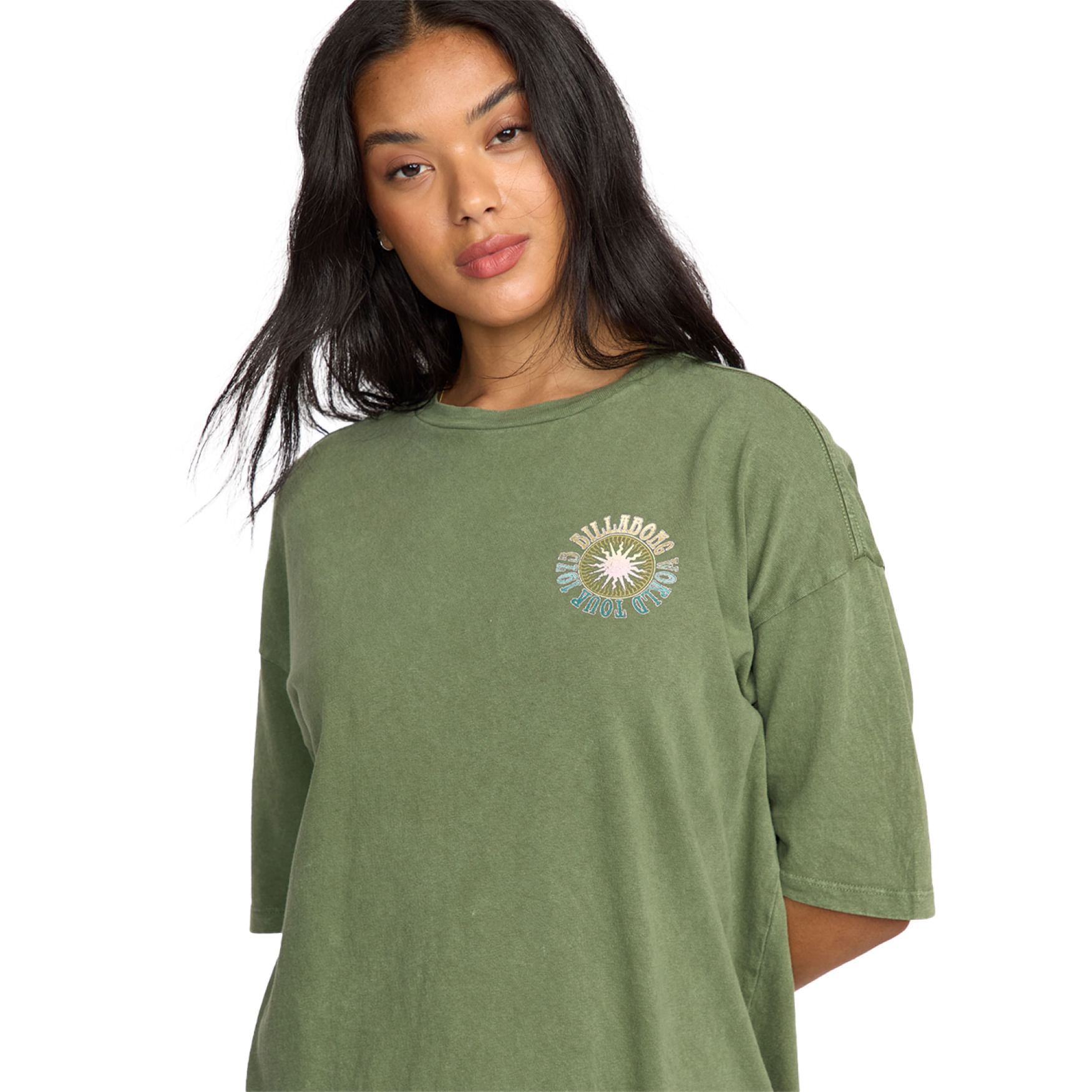Billabong-Take-A-Tour-Short-Sleeve-Tee---Women-s-Luv-Army
