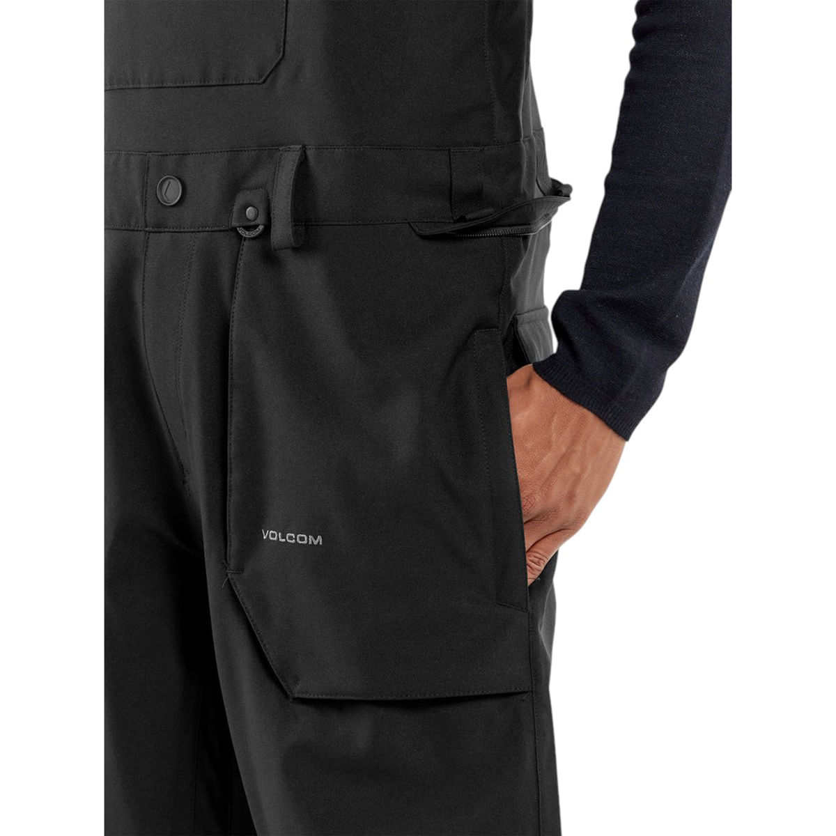 Volcom-Roan-Overall-Bib---Men-s-Black