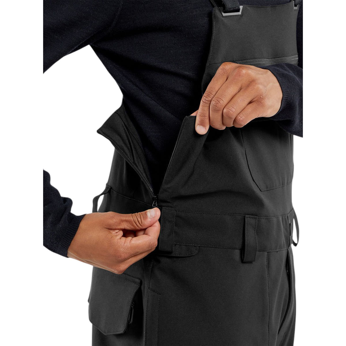 Volcom-Roan-Overall-Bib---Men-s-Black