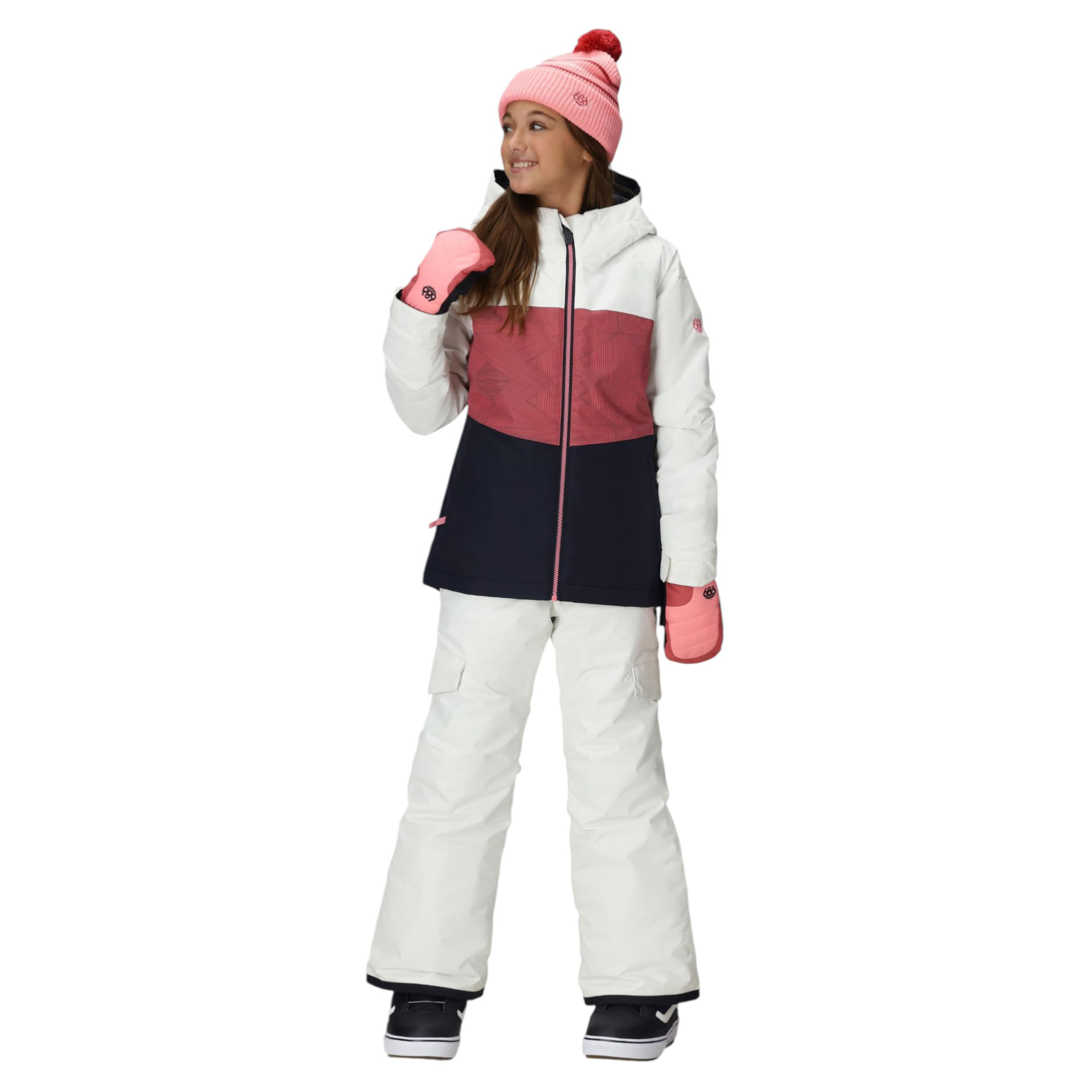 686-Athena-Insulated-Jacket---Girls--Rosewood-Colorblock