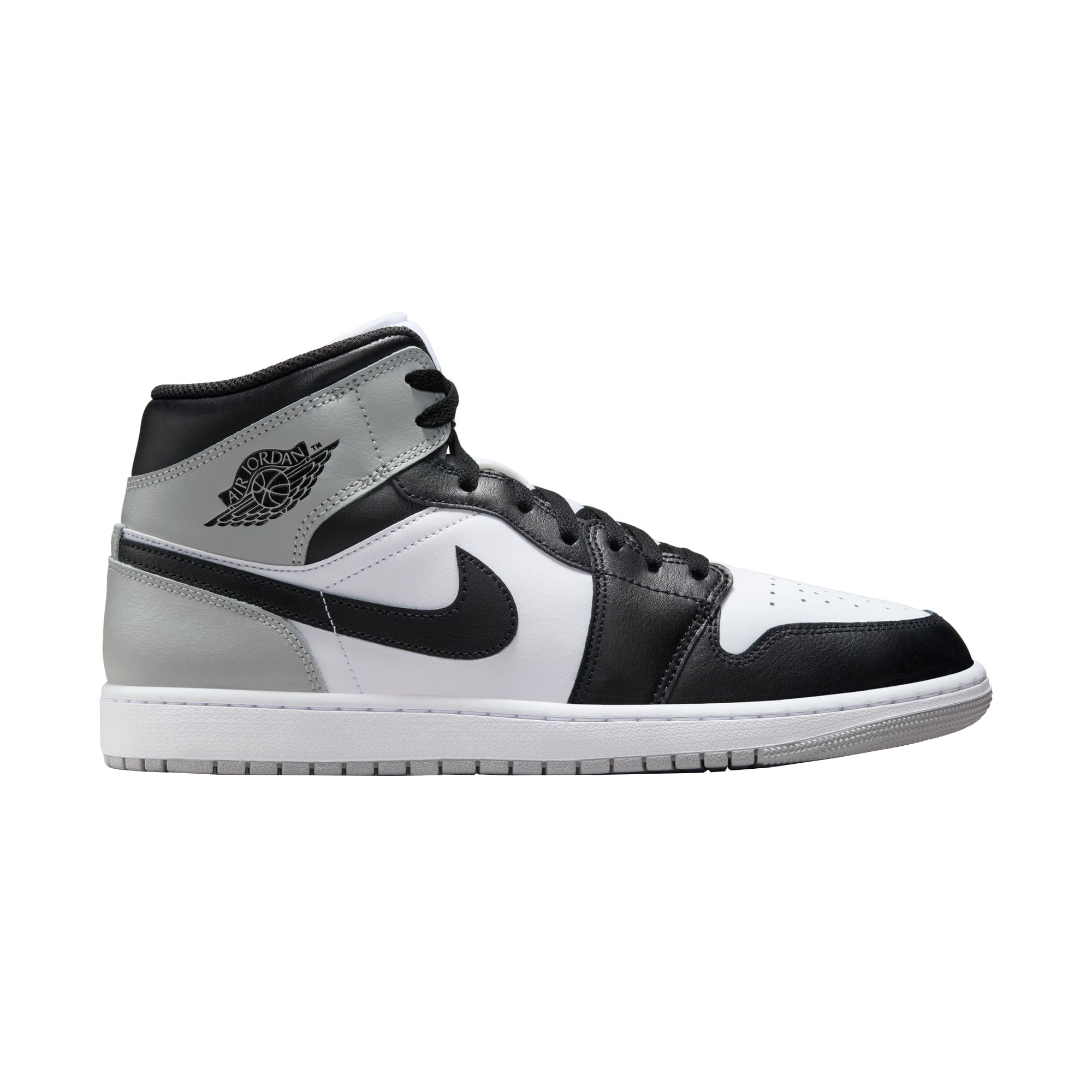 Jordan-Air-Jordan-1-Mid-Shoe---Men-s-White---Black---Light-Smoke-Grey