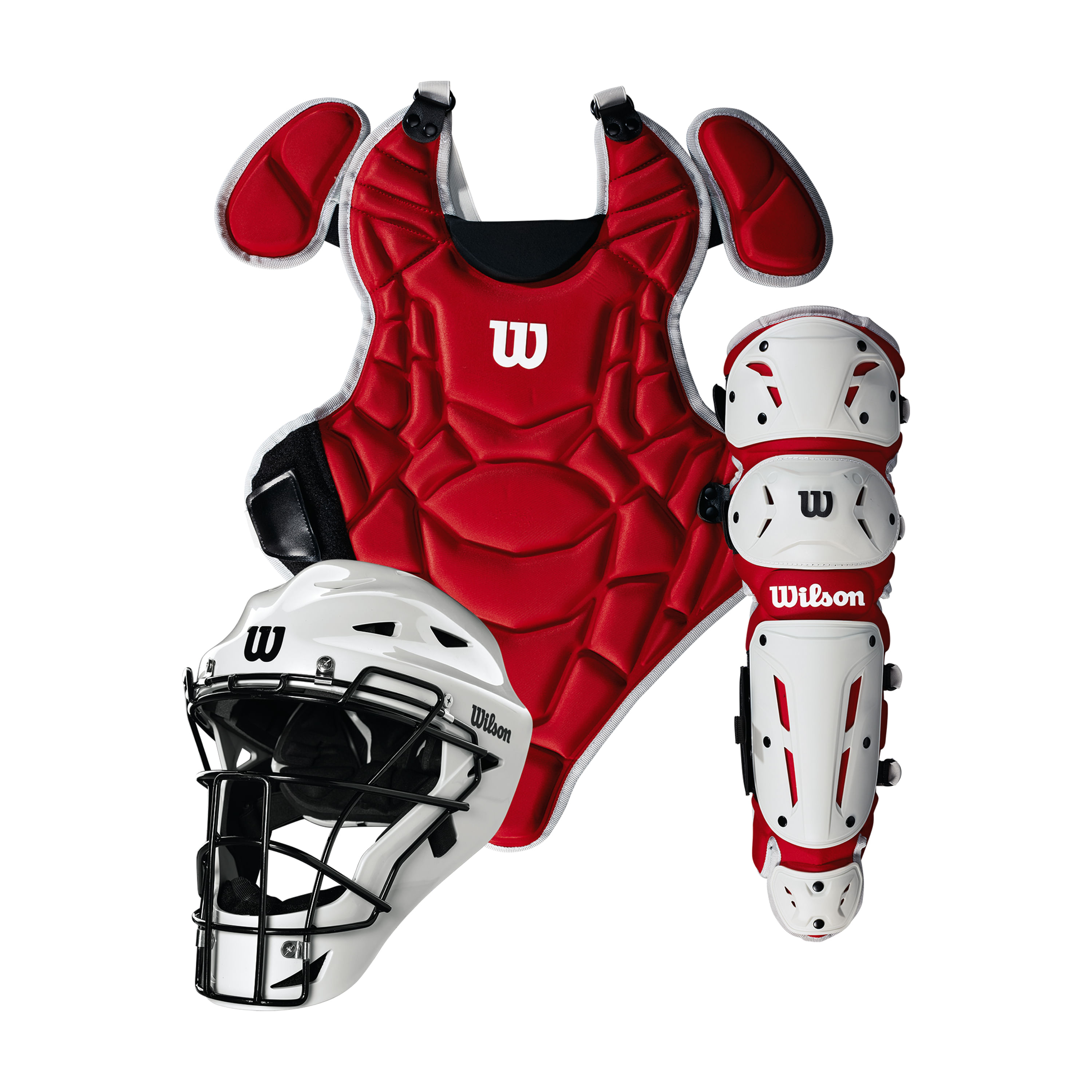 Wilson C200 Catcher's Gear Kit - Youth - Als.com