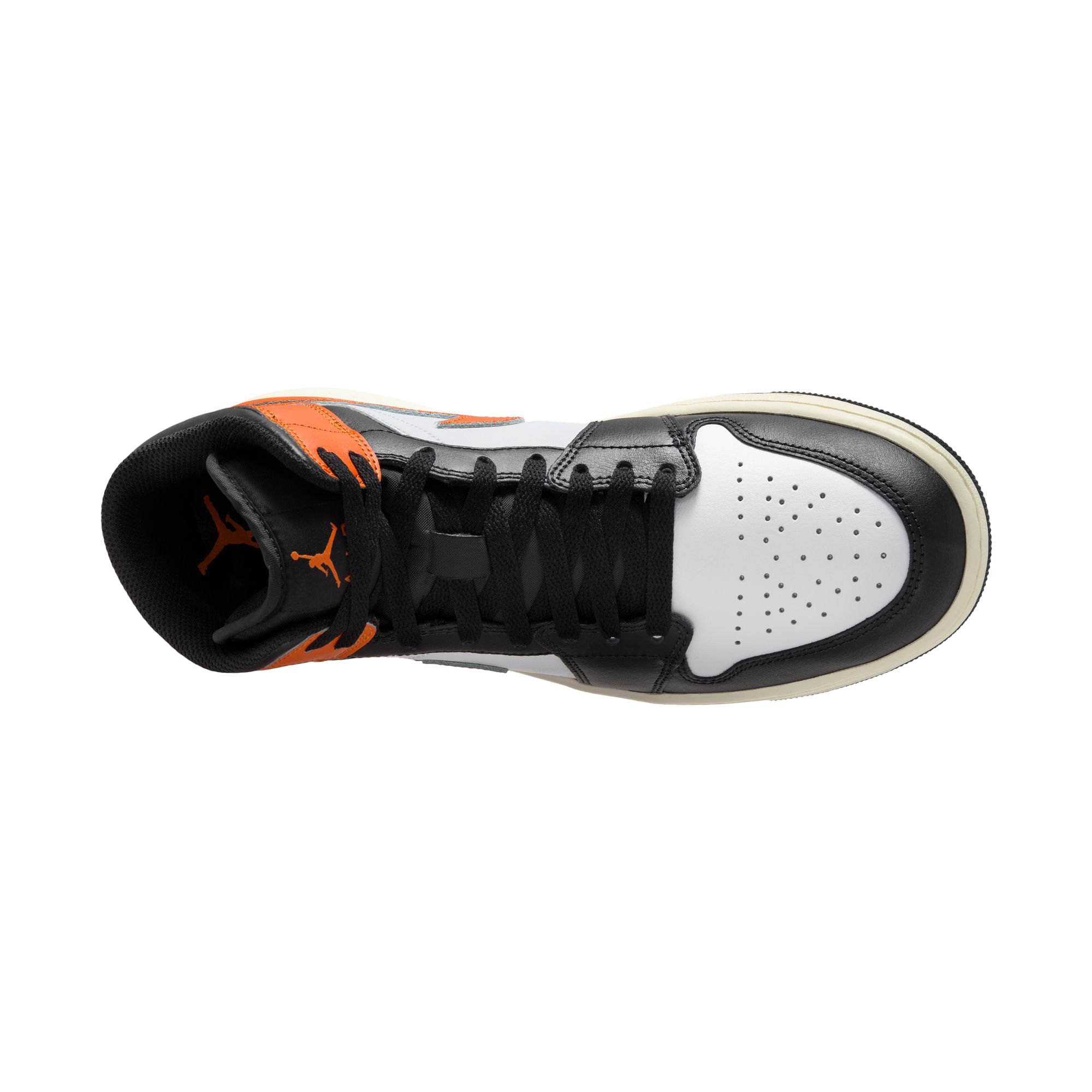 Jordan-Air-Jordan-1-Mid-Shoe---Men-s-Starfish---Black---White---Sail