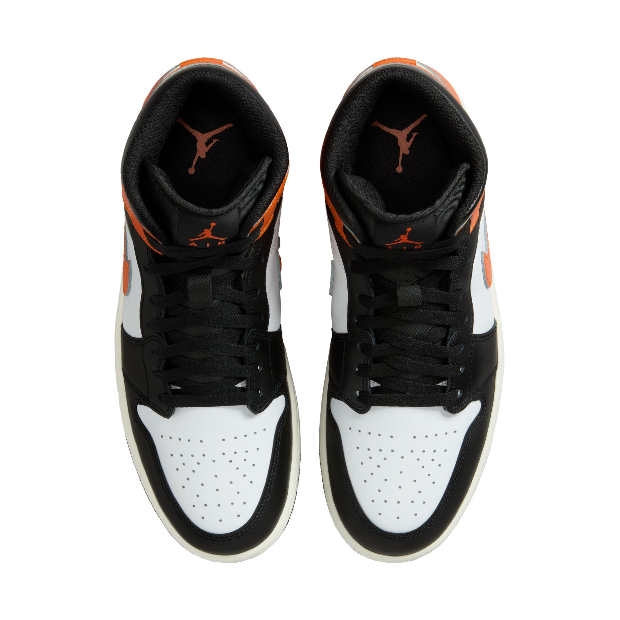 Jordan-Air-Jordan-1-Mid-Shoe---Men-s-Starfish---Black---White---Sail