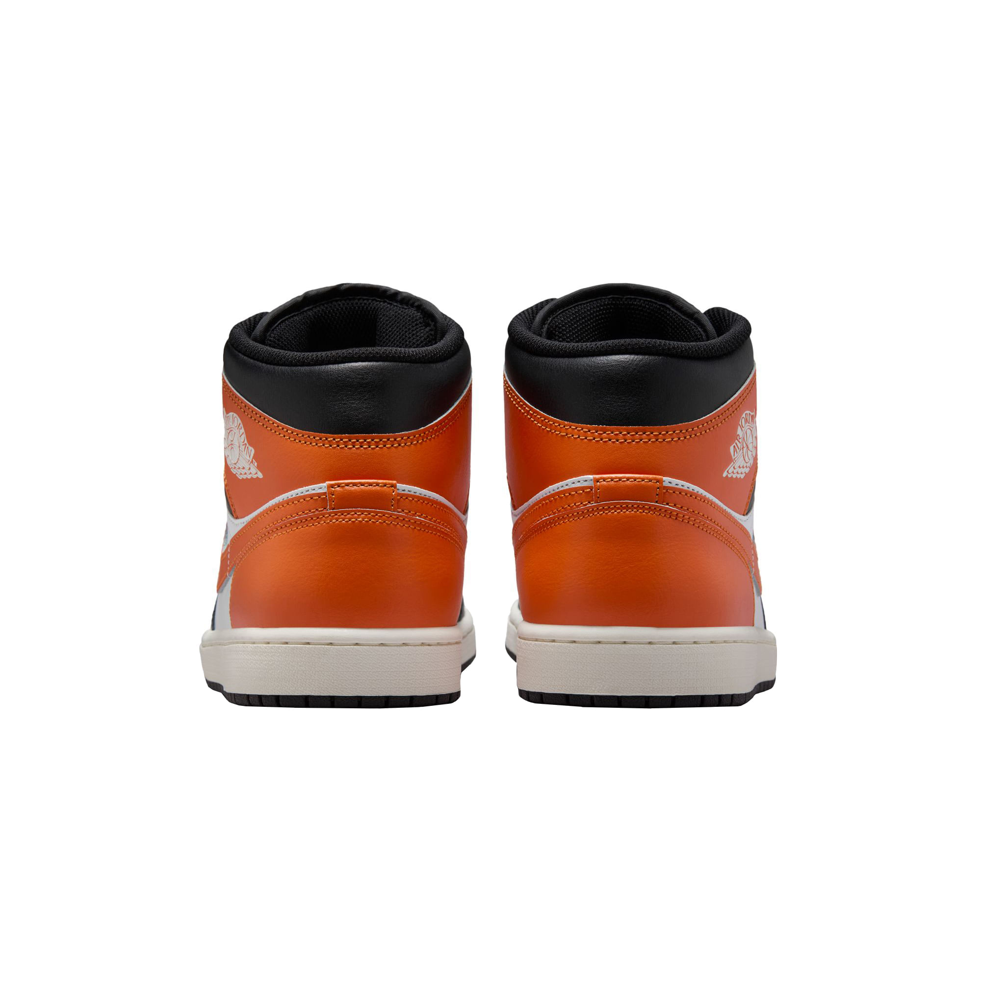 Jordan-Air-Jordan-1-Mid-Shoe---Men-s-Starfish---Black---White---Sail