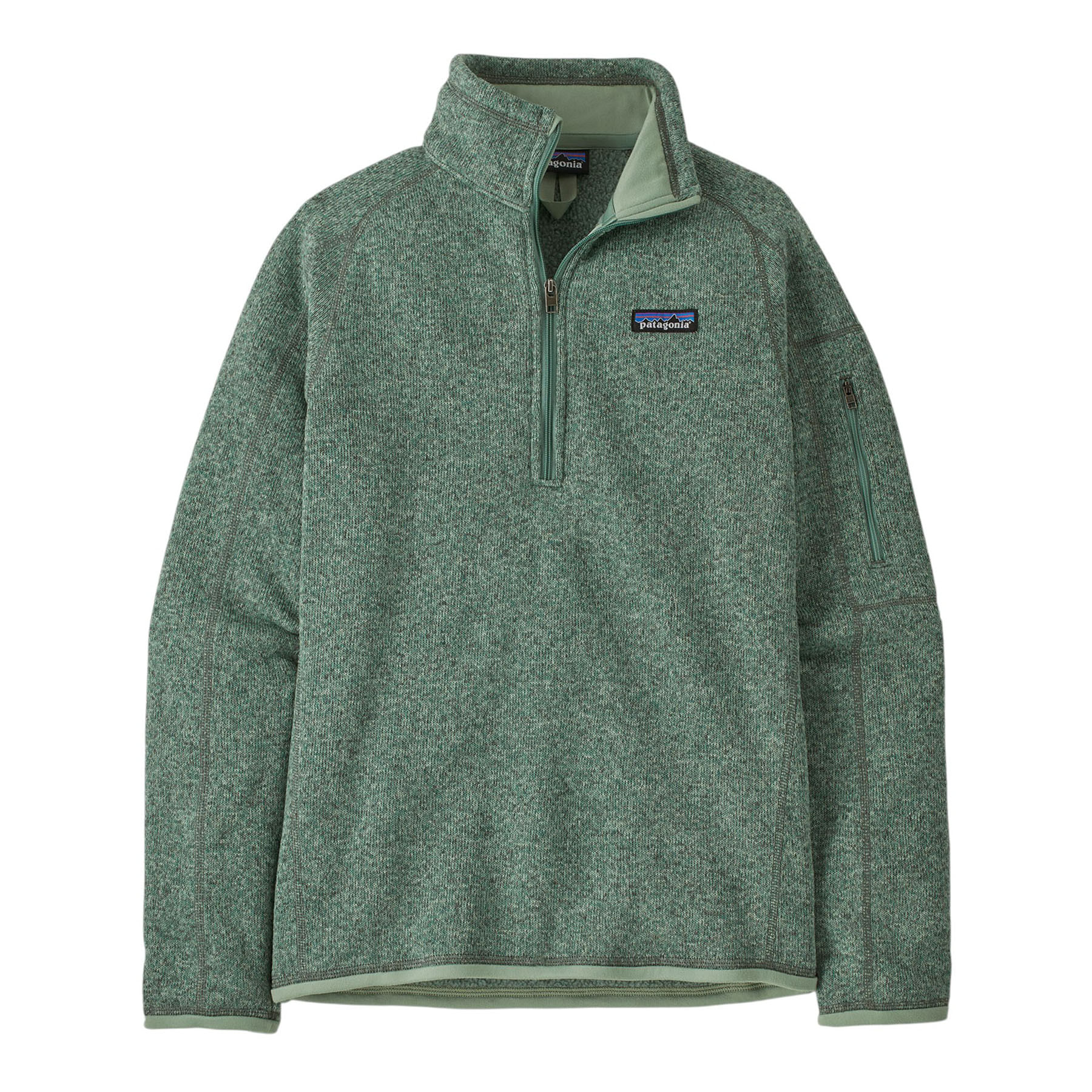 Patagonia-Better-Sweater-Quarter-zip-Fleece-Jacket---Women-s-Ellwood-Green