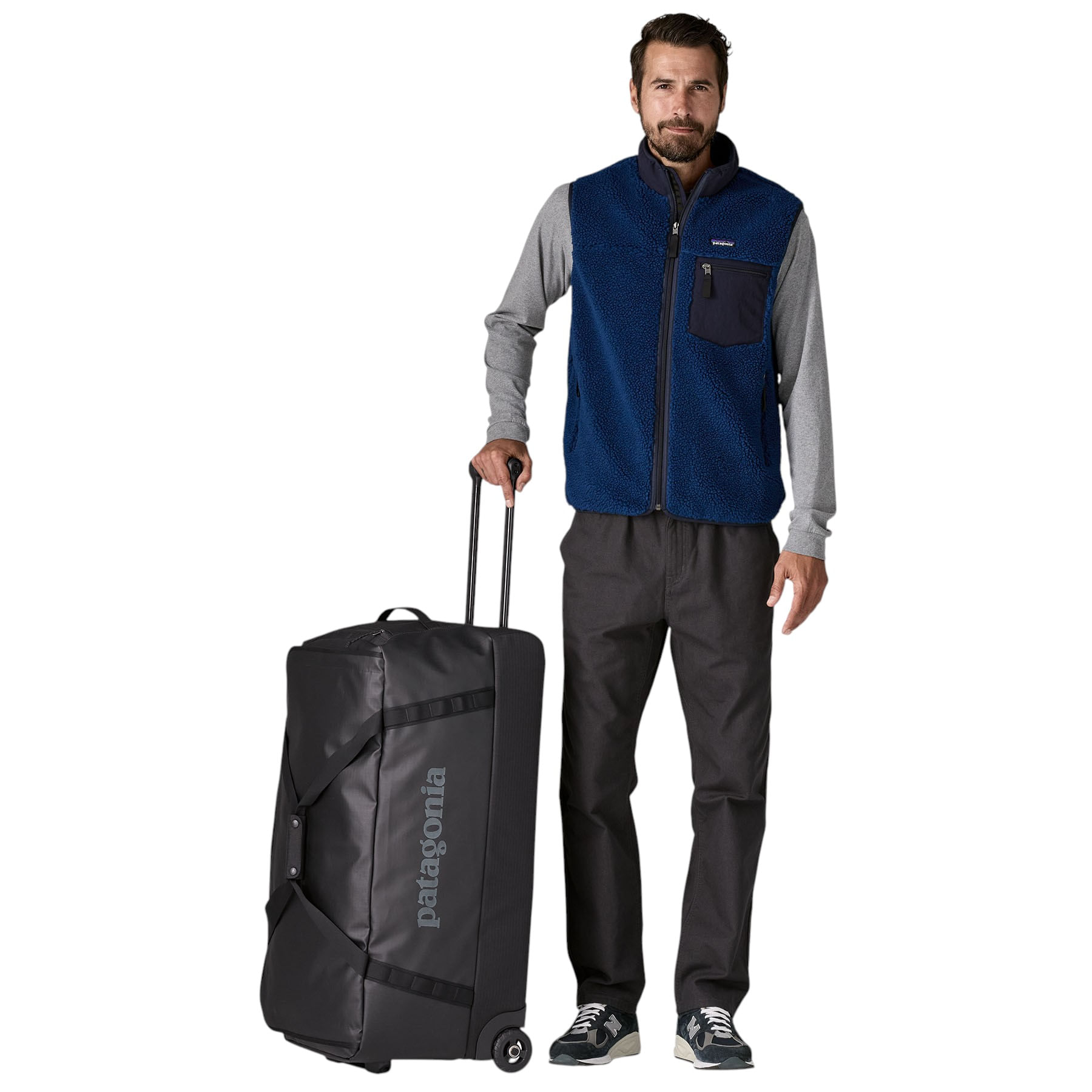 Patagonia Black Hole Wheeled Duffel Bag - 100L - Als.com