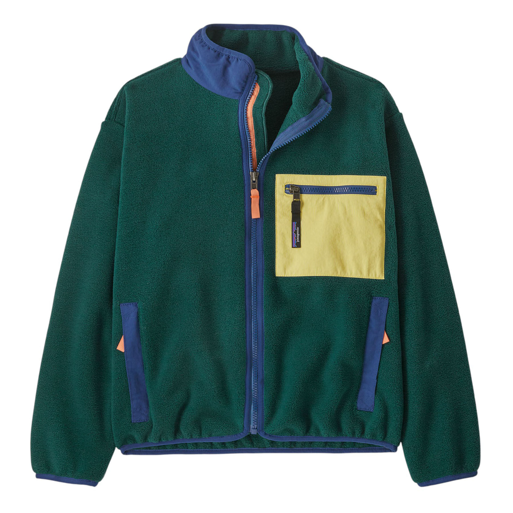 Patagonia-Synchilla-Fleece-Jacket---Youth-Cascade-Green
