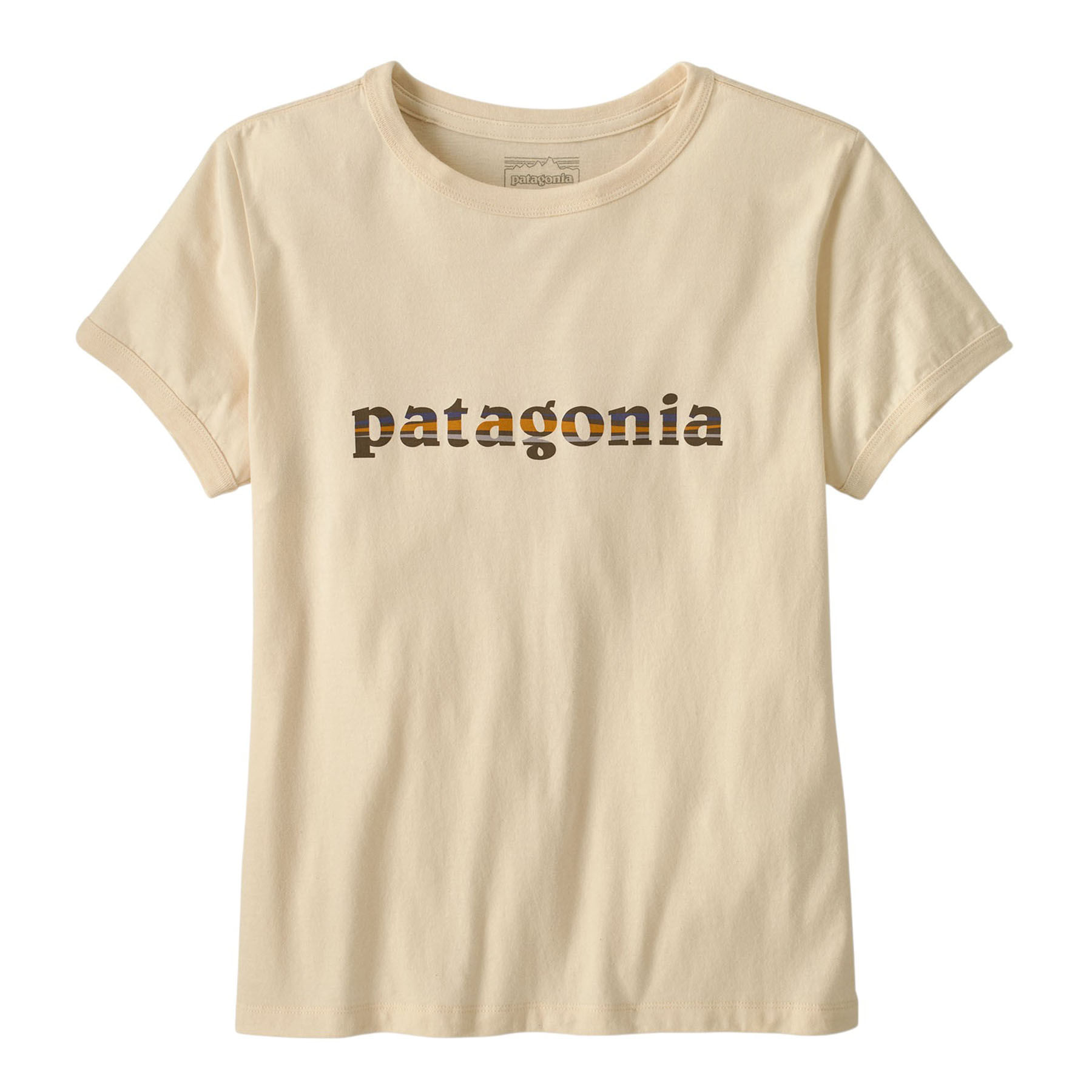 Patagonia--73-Text-Logo-Organic-Ringer-Tee---Women-s-Undyed-Natural