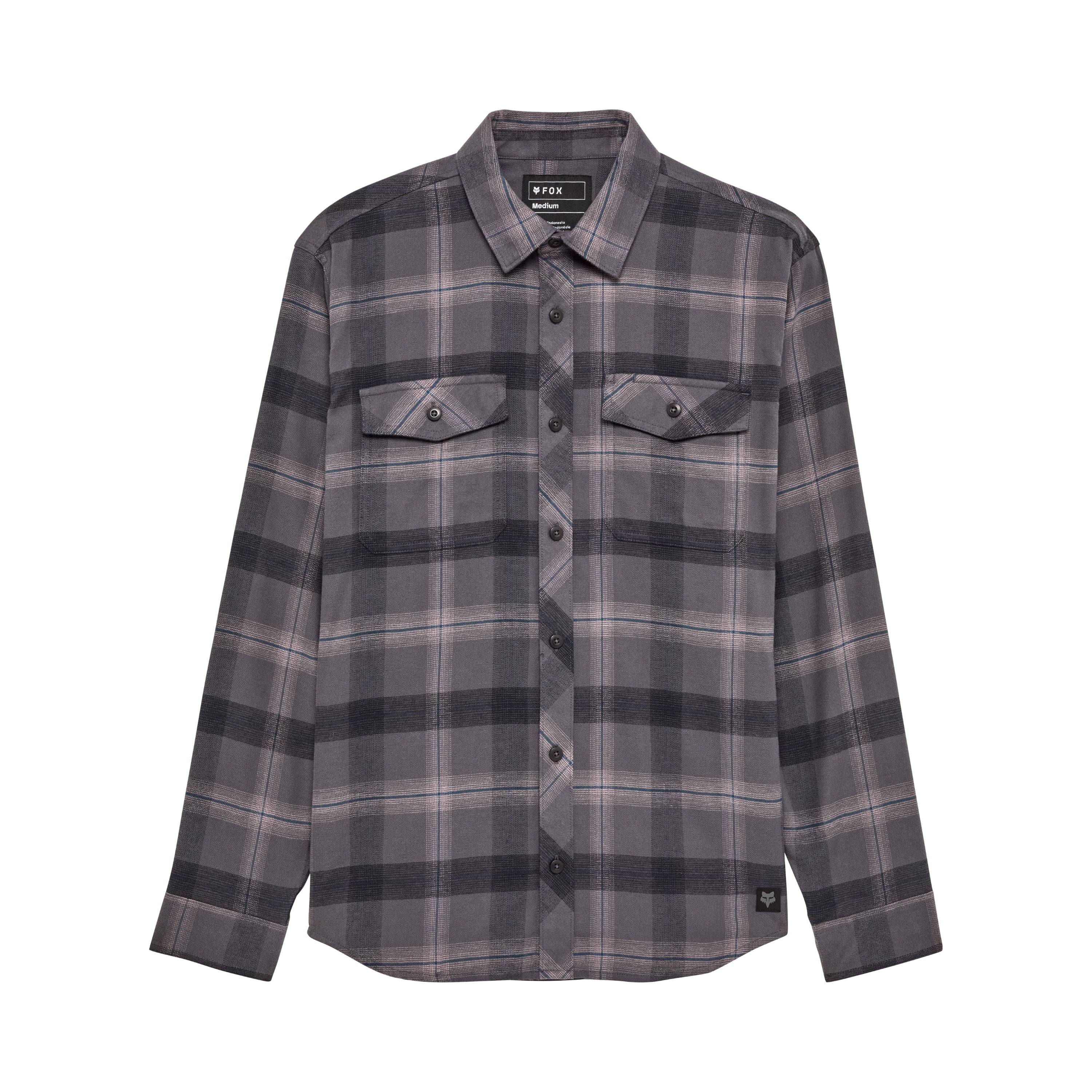 Fox-Racing-Survivalist-Core-Flannel-Long-Sleeve-Shirt---Men-s-Dark-Shadow