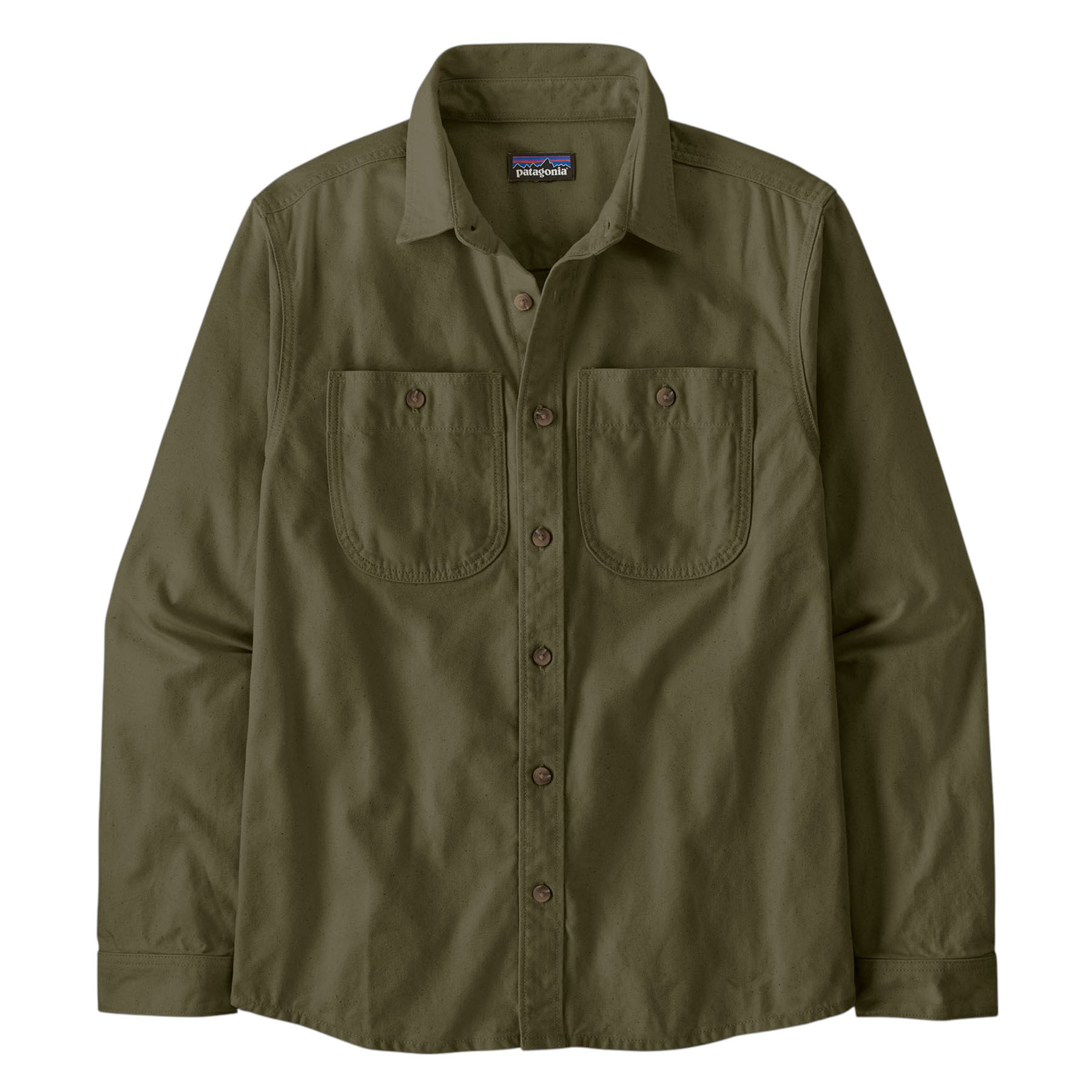 Patagonia Point Reyes Canvas Long-Sleeve Button-Up Shirt - Men's