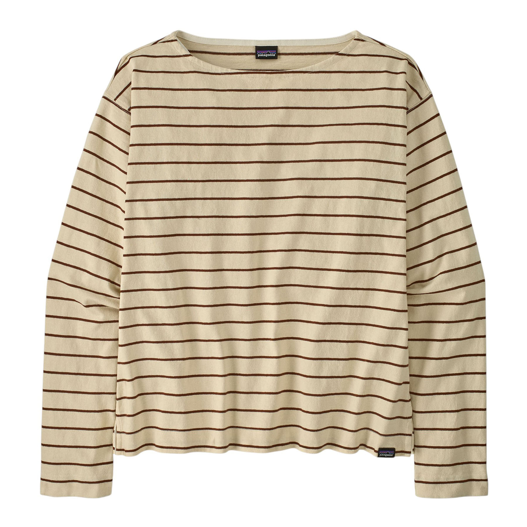 Patagonia-Mariner-Long-Sleeve-T-Shirt---Women-s-Boat-Stripe---Dried-Vanilla